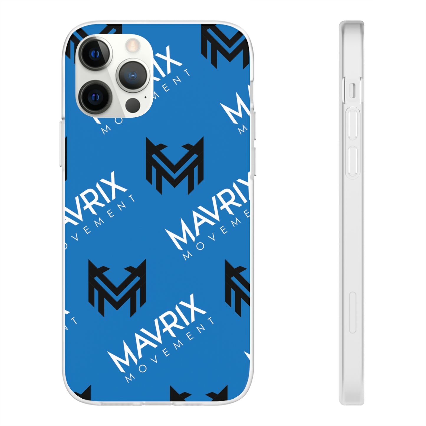Mavrix Blue Pattern - Flexi Cases