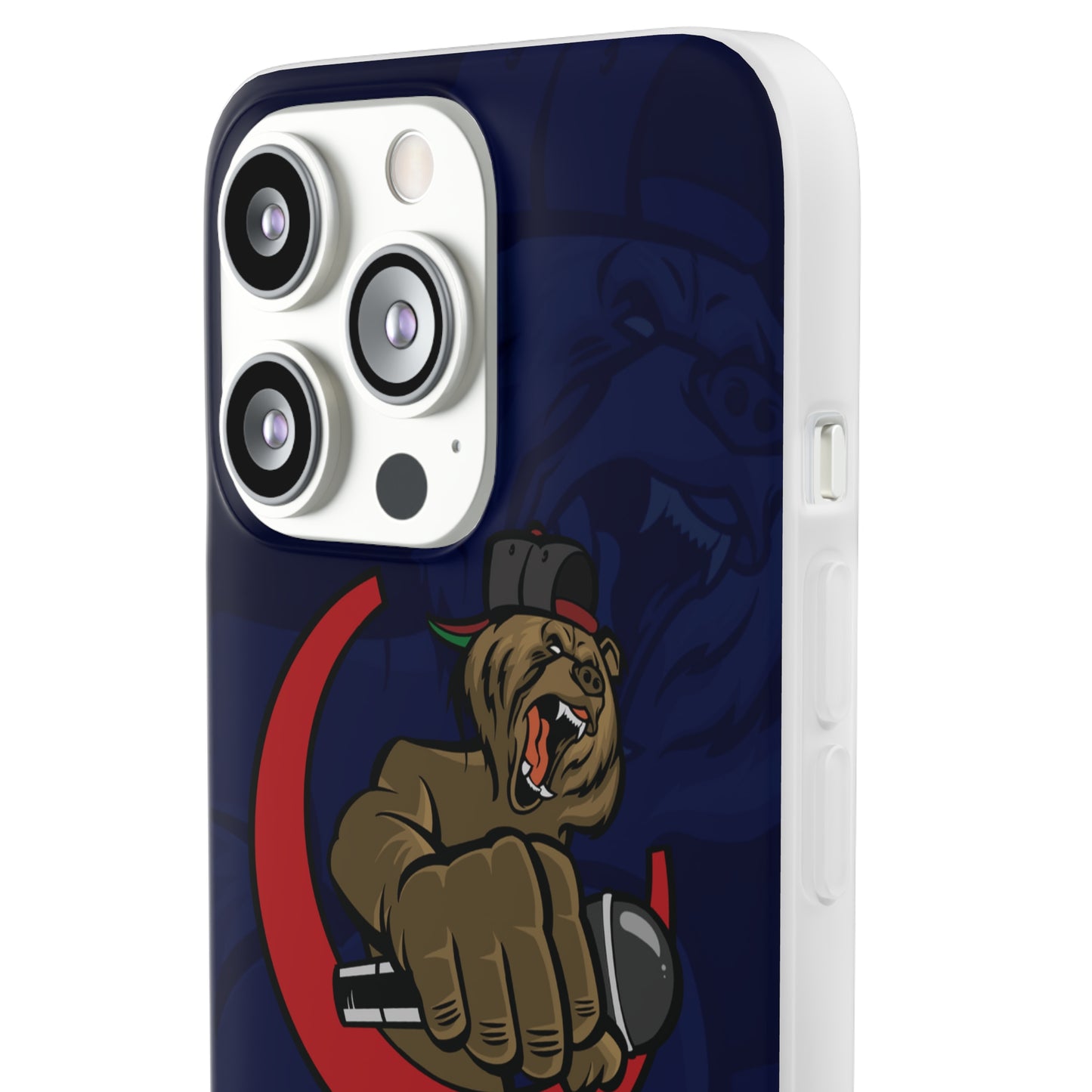 Lac Grizzly Logo - Flexi Cases