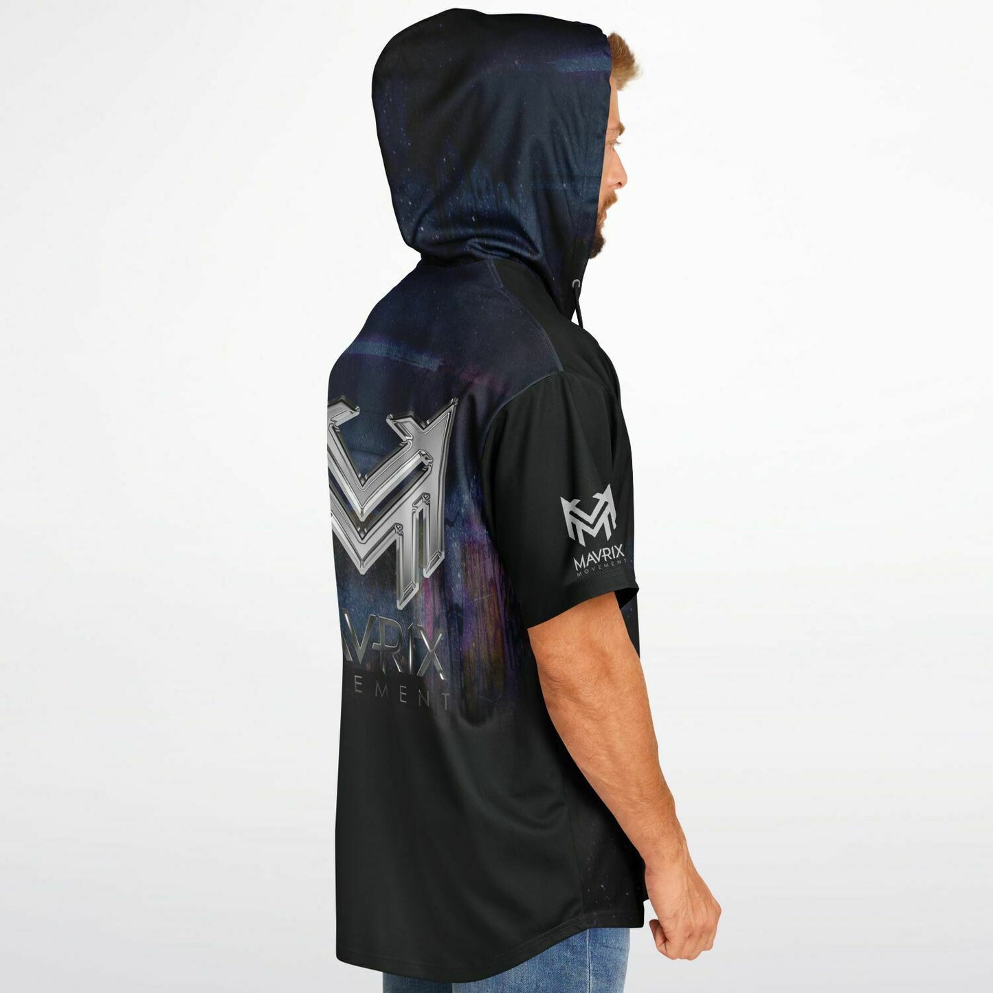 Official The MVMNT Concert '24 Hooded Baseball Jersey
