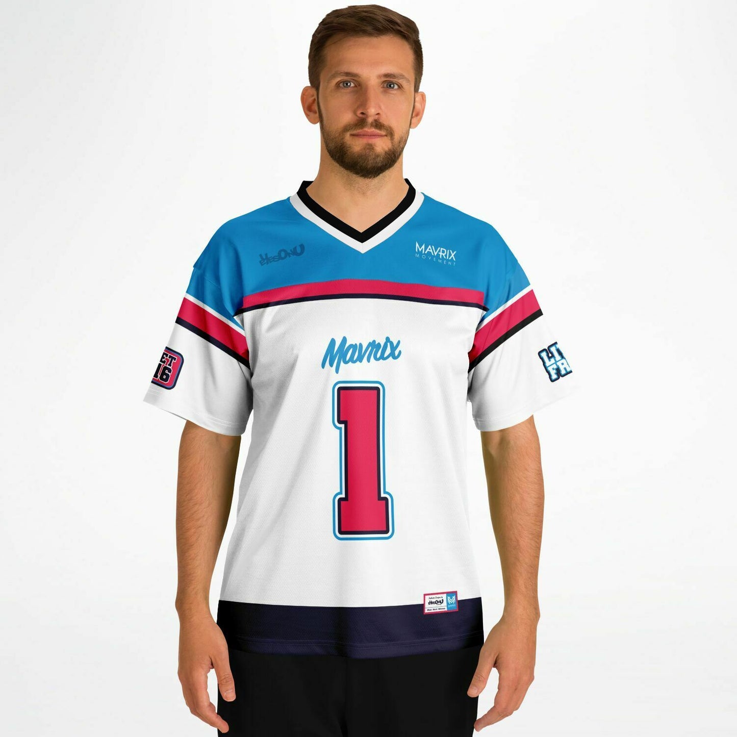 Mavrix Script Football Jersey
