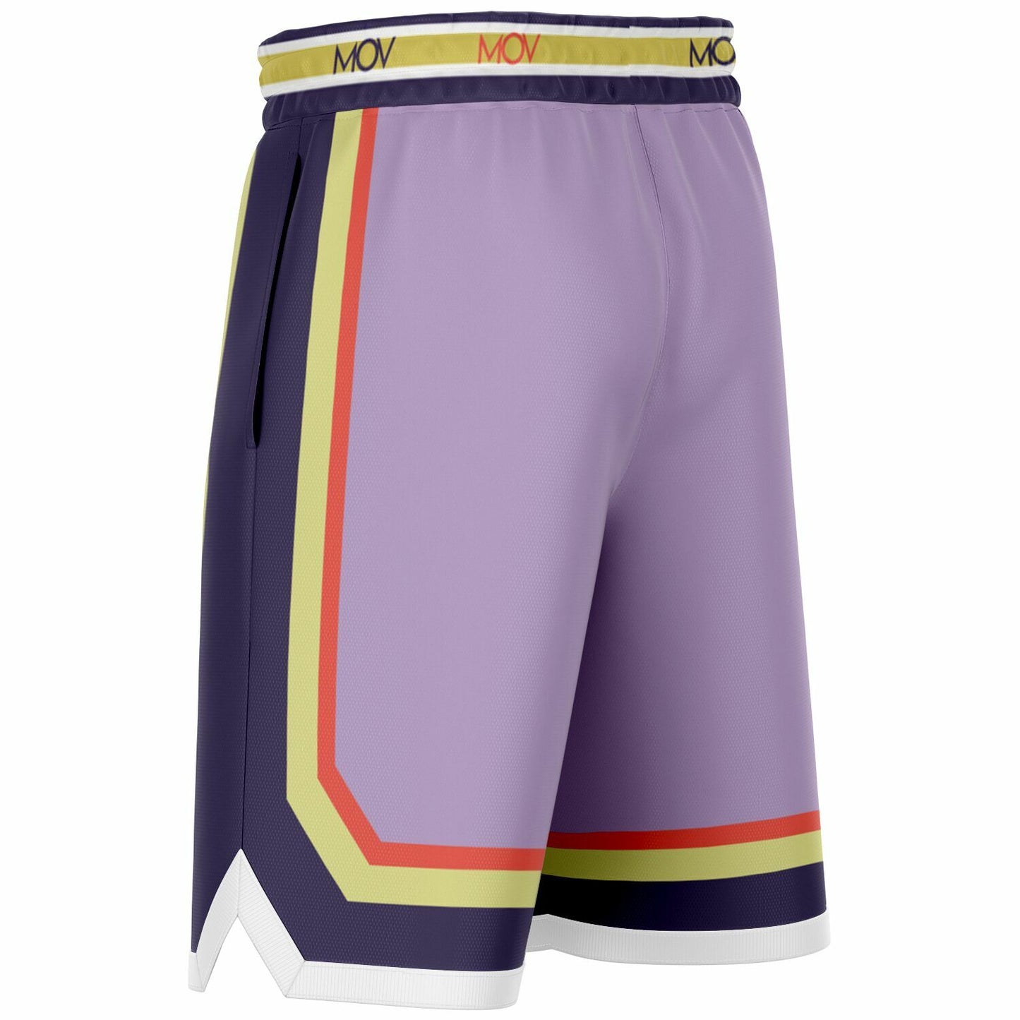 MOV Signature Purple Basketball Shorts