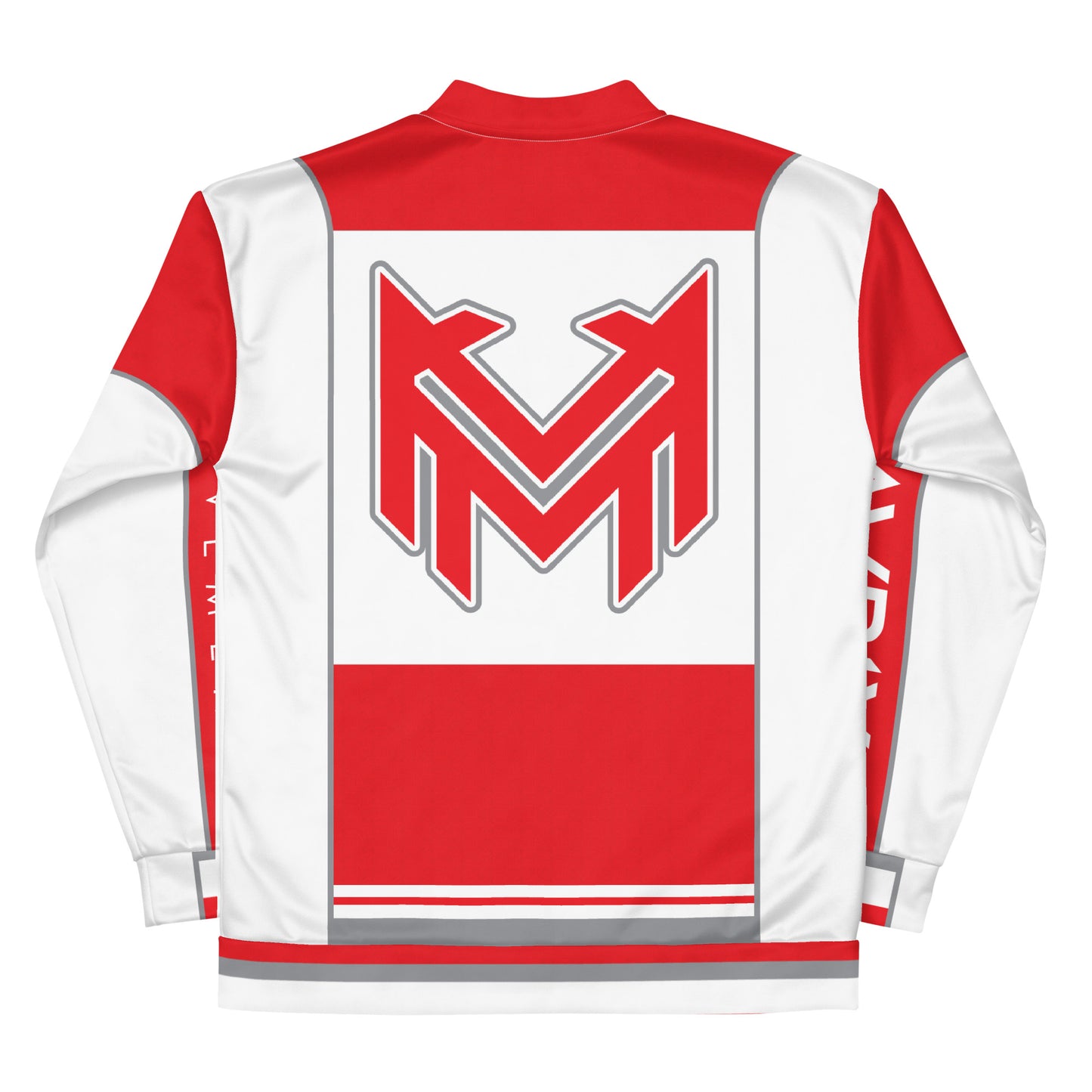 Mavrix Red Racer Bomber Jacket
