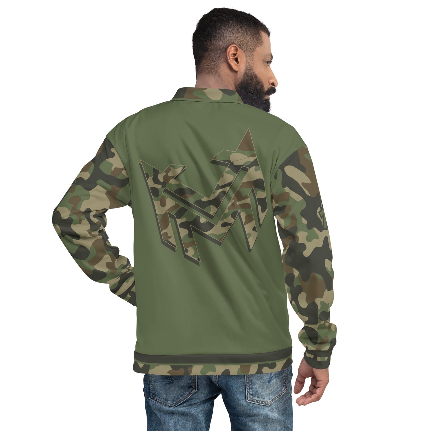 Mavrix Army Fatigue Bomber Jacket