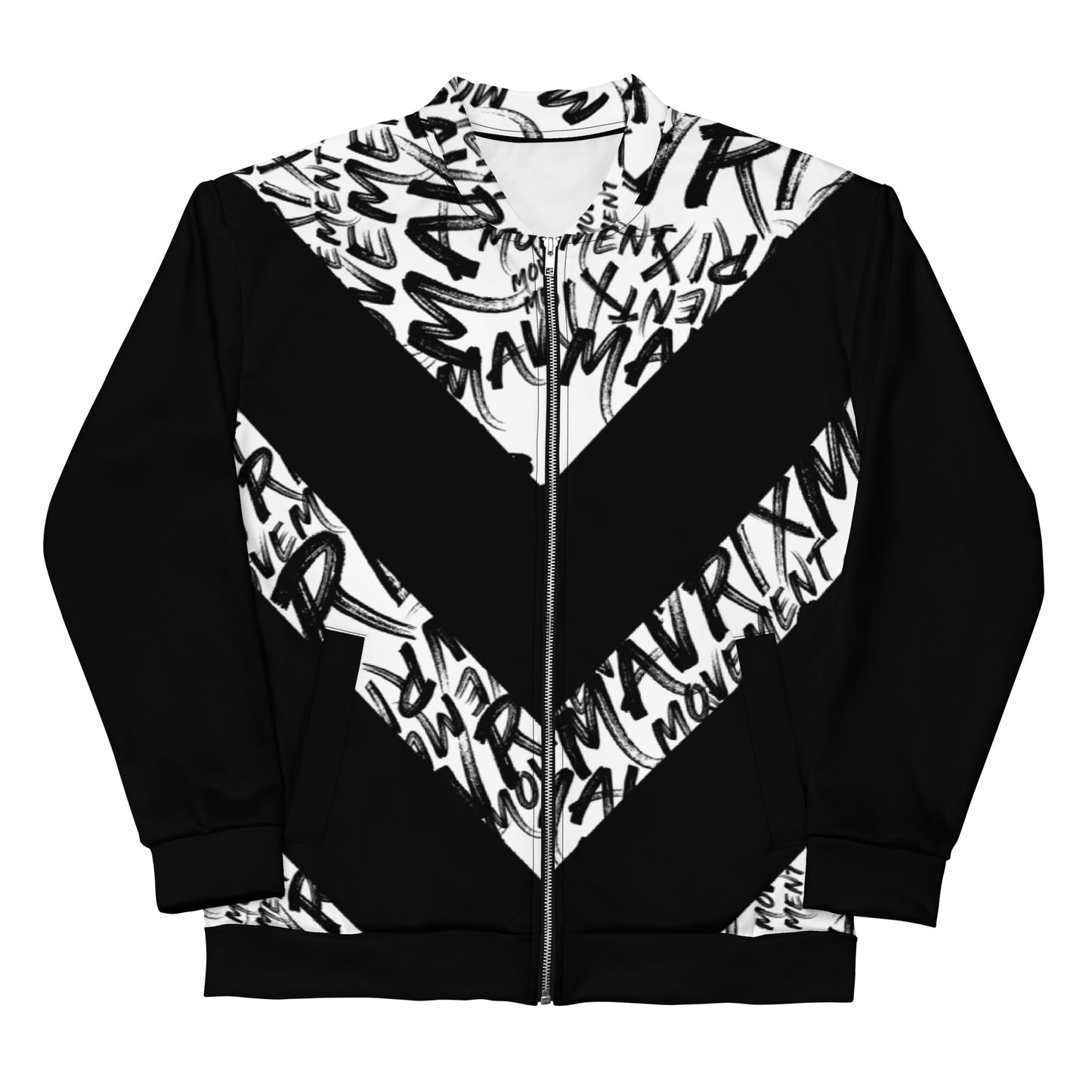 Mavrix Word-Art Bomber Jacket