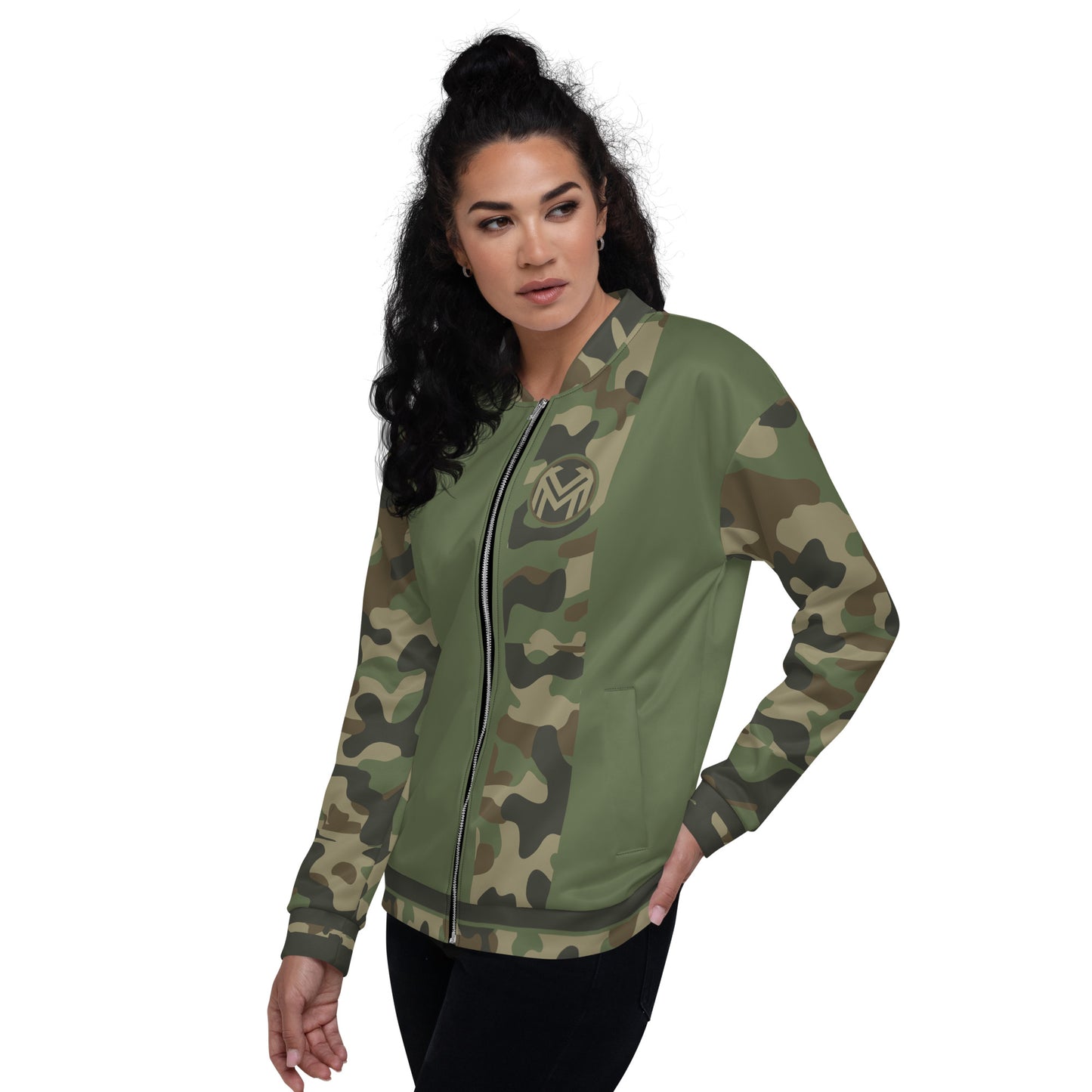 Mavrix Army Fatigue Bomber Jacket