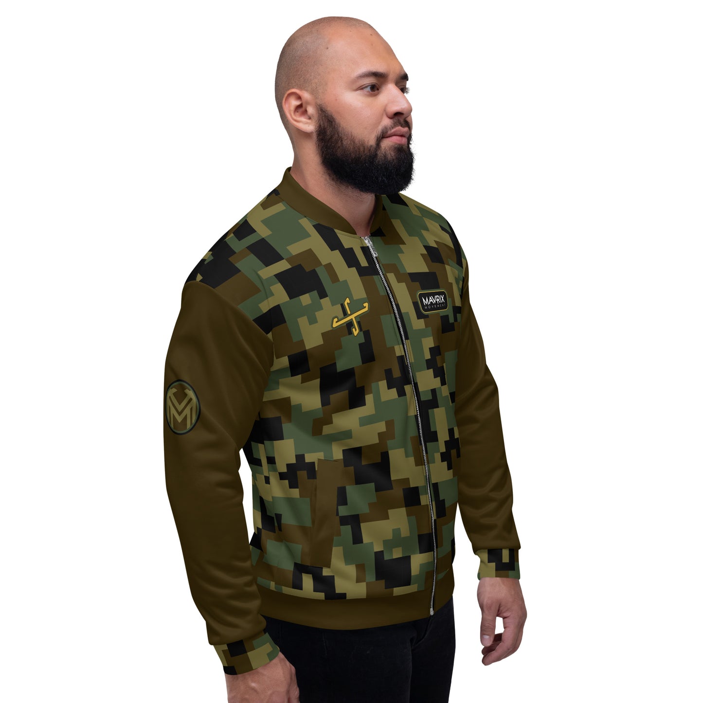 Risen Camo Bomber Jacket