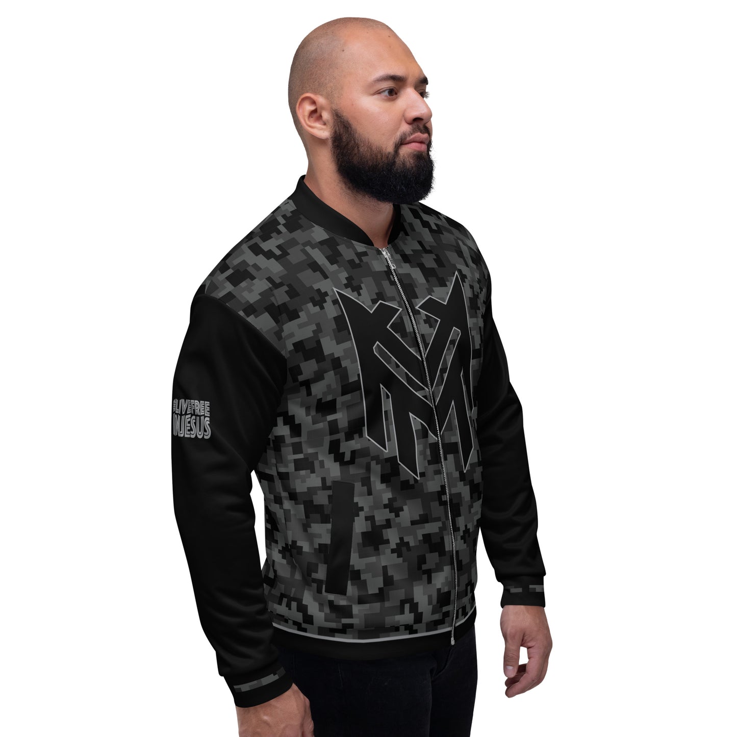 Mavrix Dark Camo Bomber Jacket