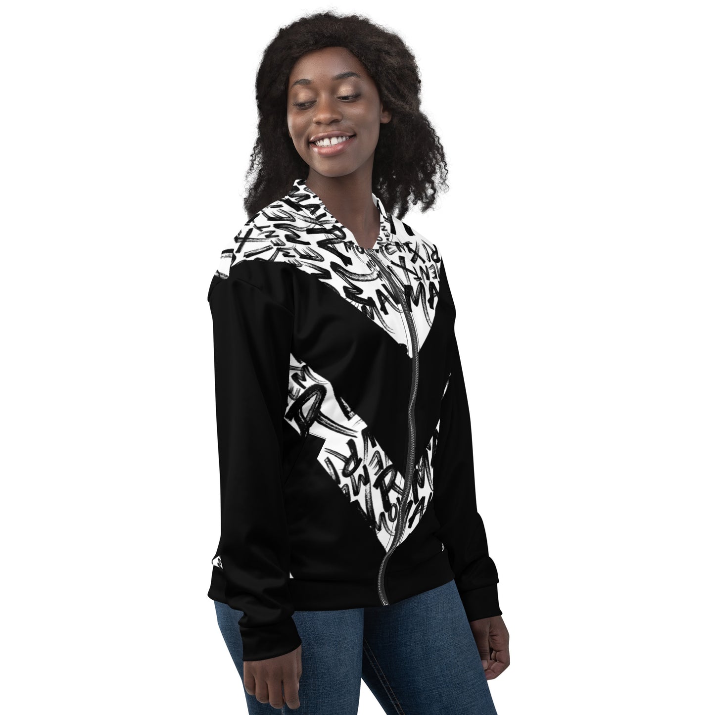Mavrix Word-Art Bomber Jacket