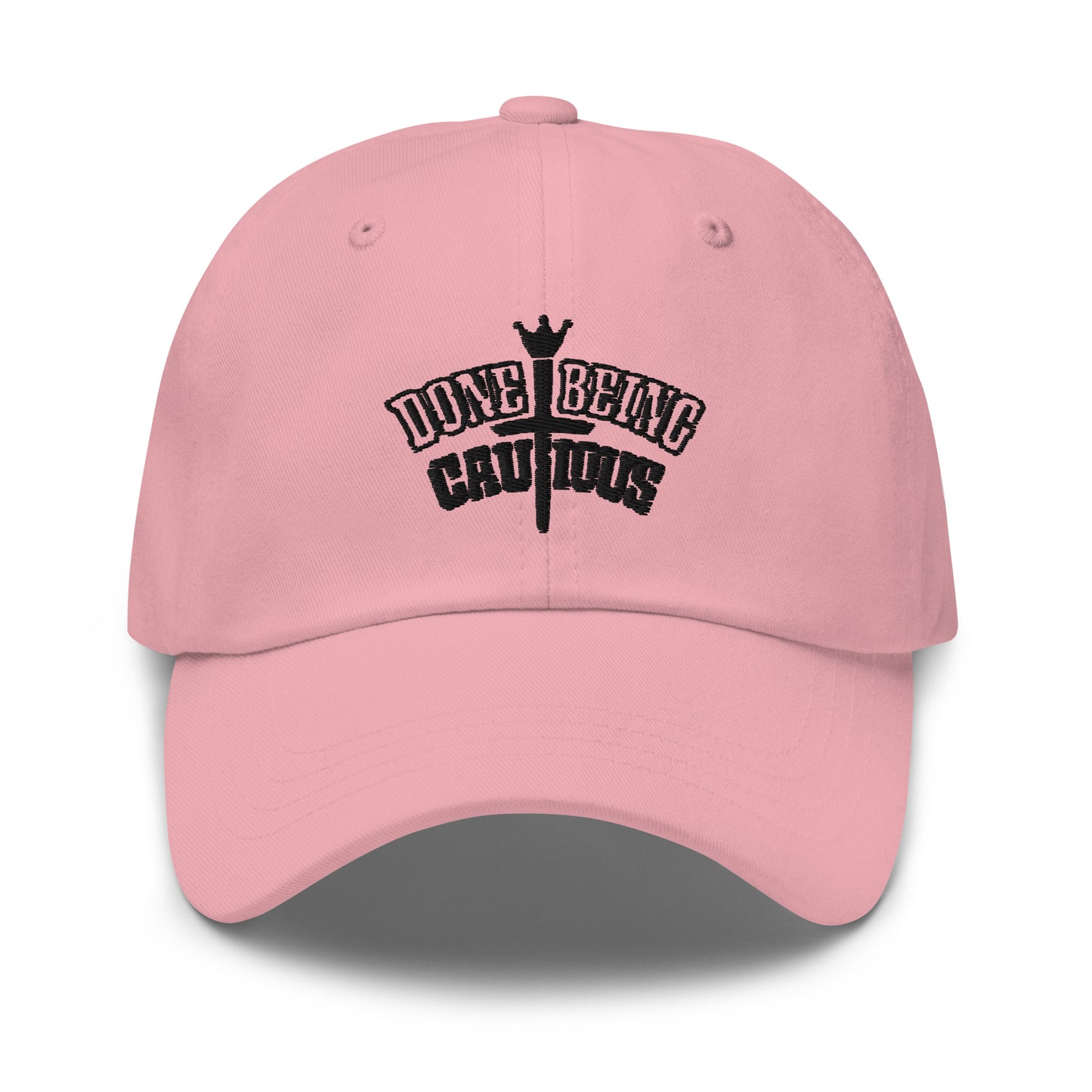 Done Being Cautious Stacked Dad Hat (6 colors)