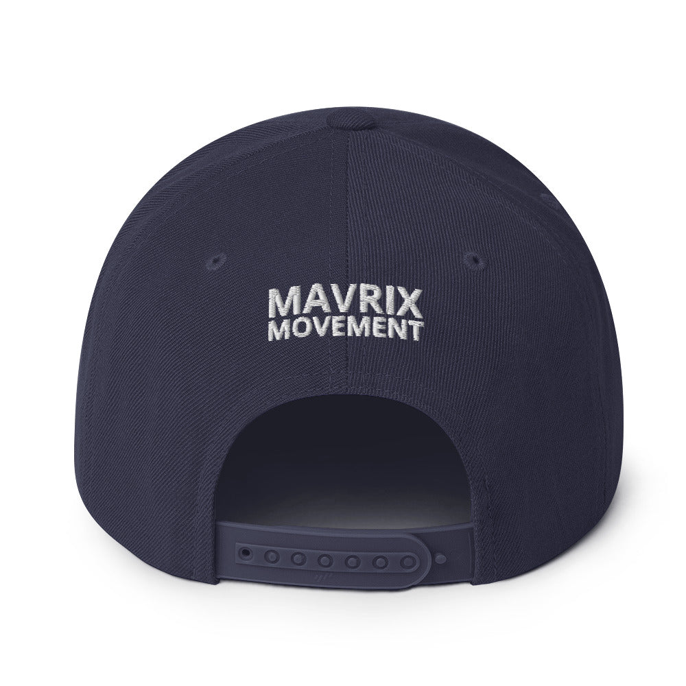 Mavrix White Logo Snapback (5 colors)