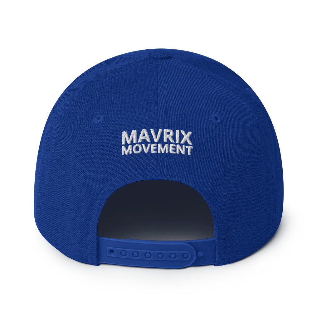 Mavrix White Logo Snapback (5 colors)