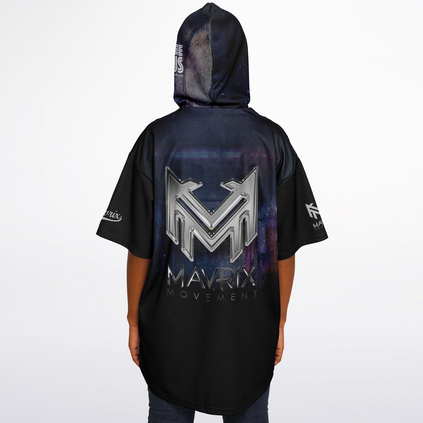Official The MVMNT Concert '24 Hooded Baseball Jersey