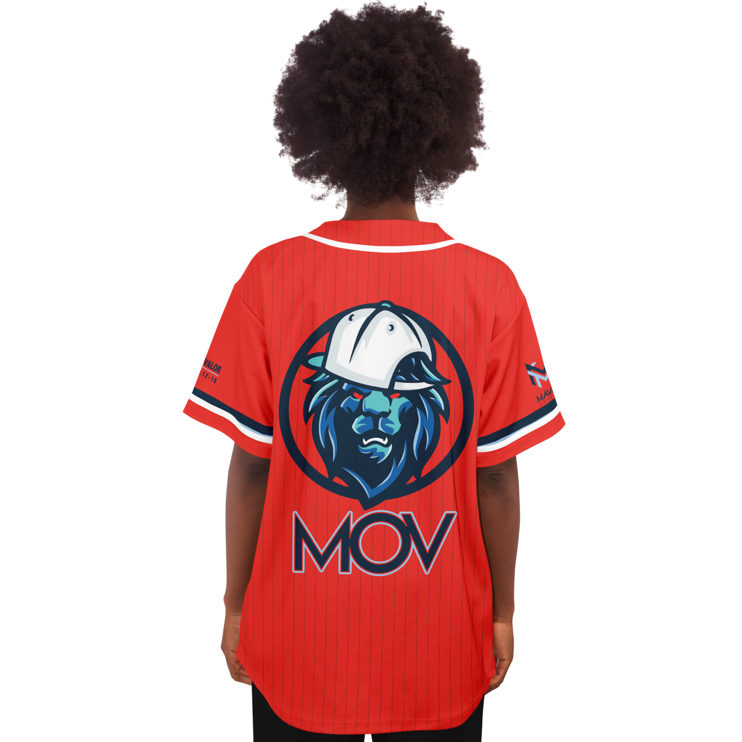 MOV Red Baseball Jersey