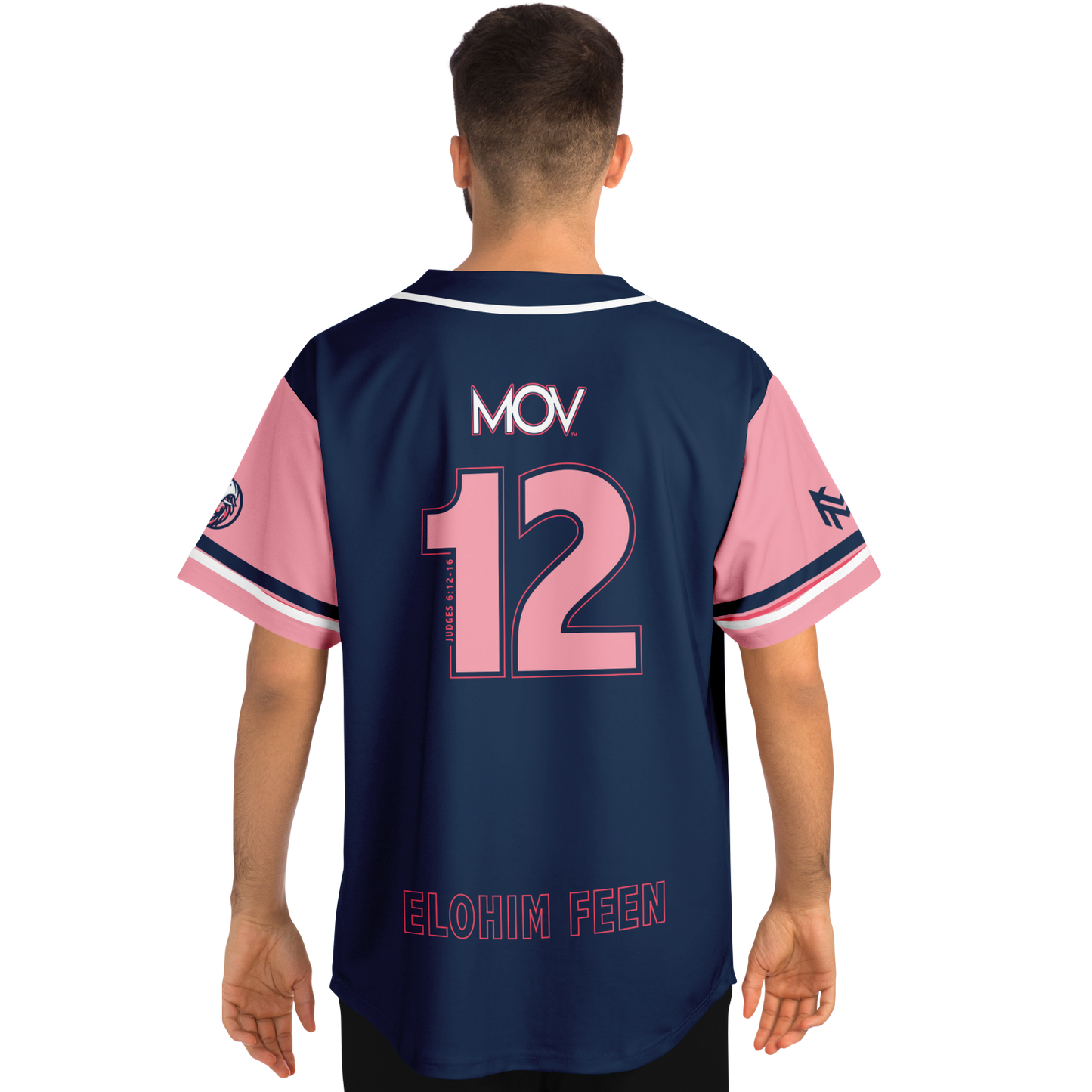 MOV Elohim Feen NP - Baseball Jersey - AOP