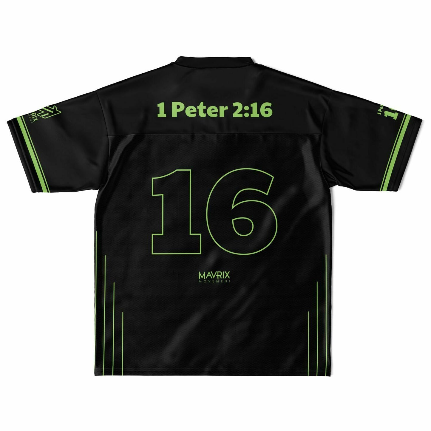 Mavrix Lime Football Jersey