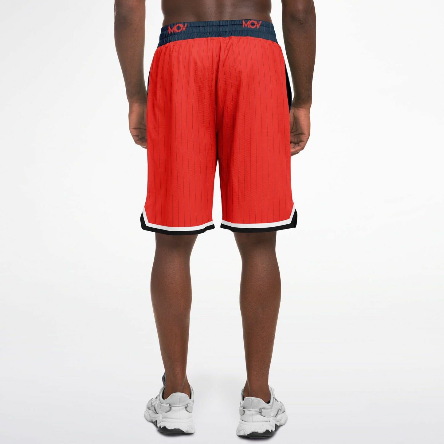 MOV Pinstripes Basketball Shorts