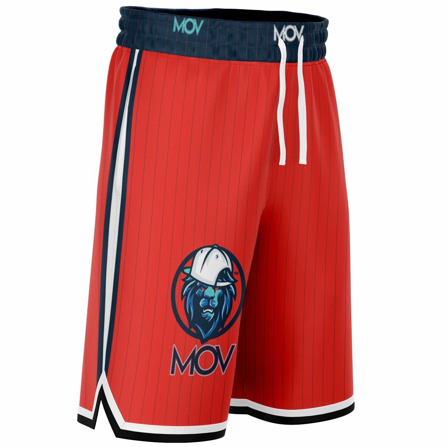 MOV Pinstripes Basketball Shorts