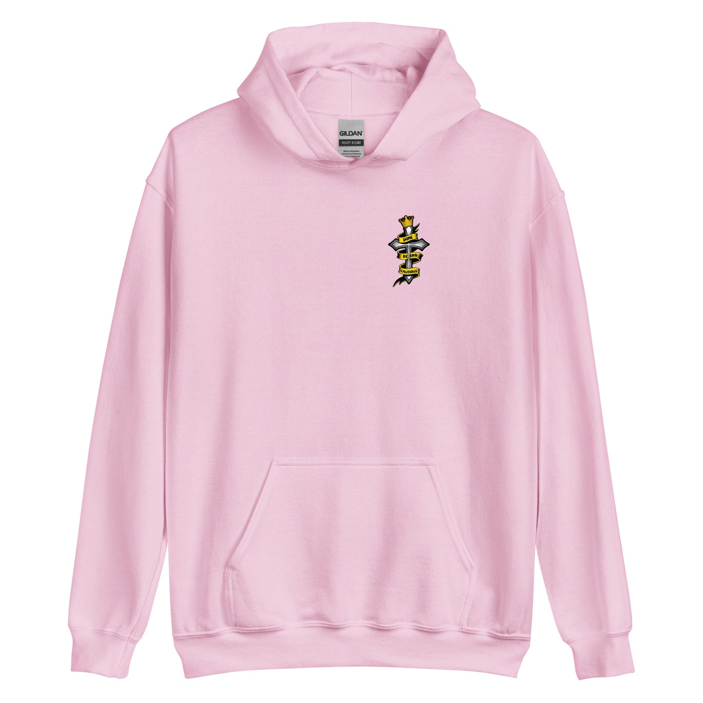 Done Being Cautious - Cross Hoodie (7 colors)