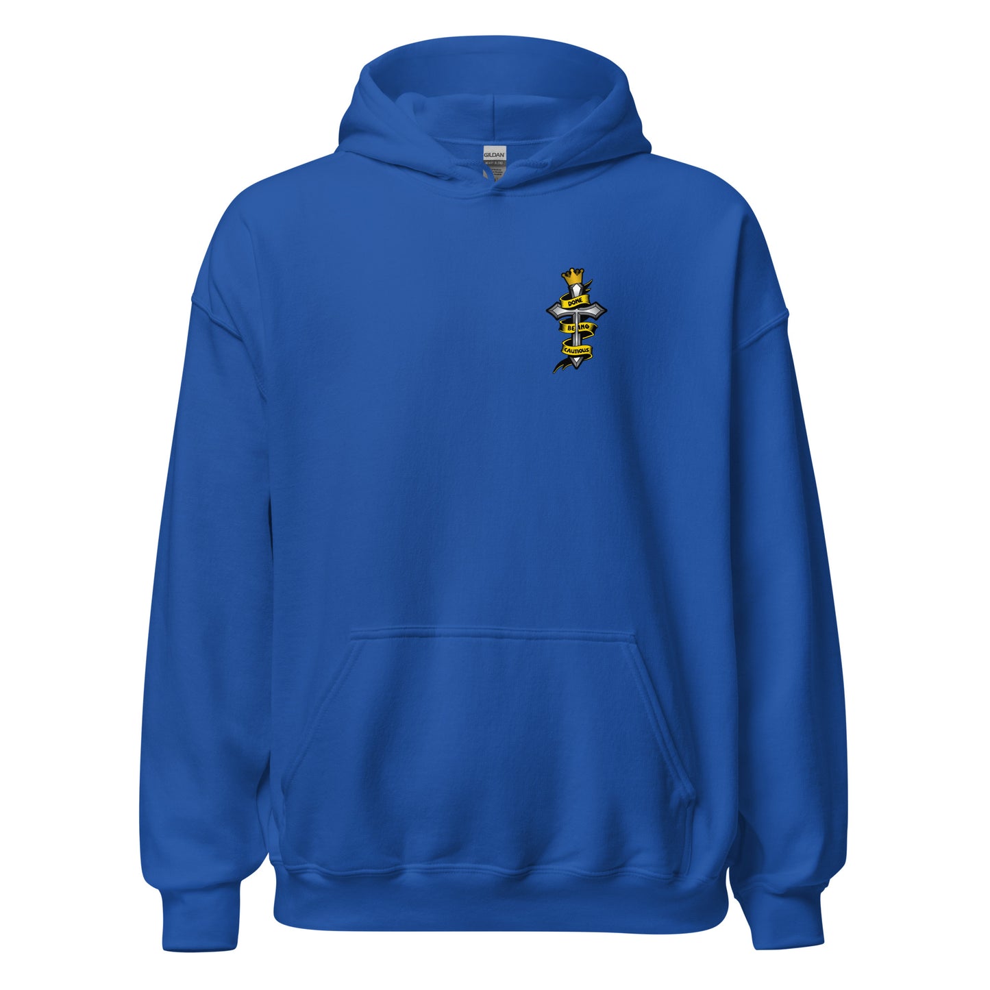 Done Being Cautious - Cross Hoodie (7 colors)