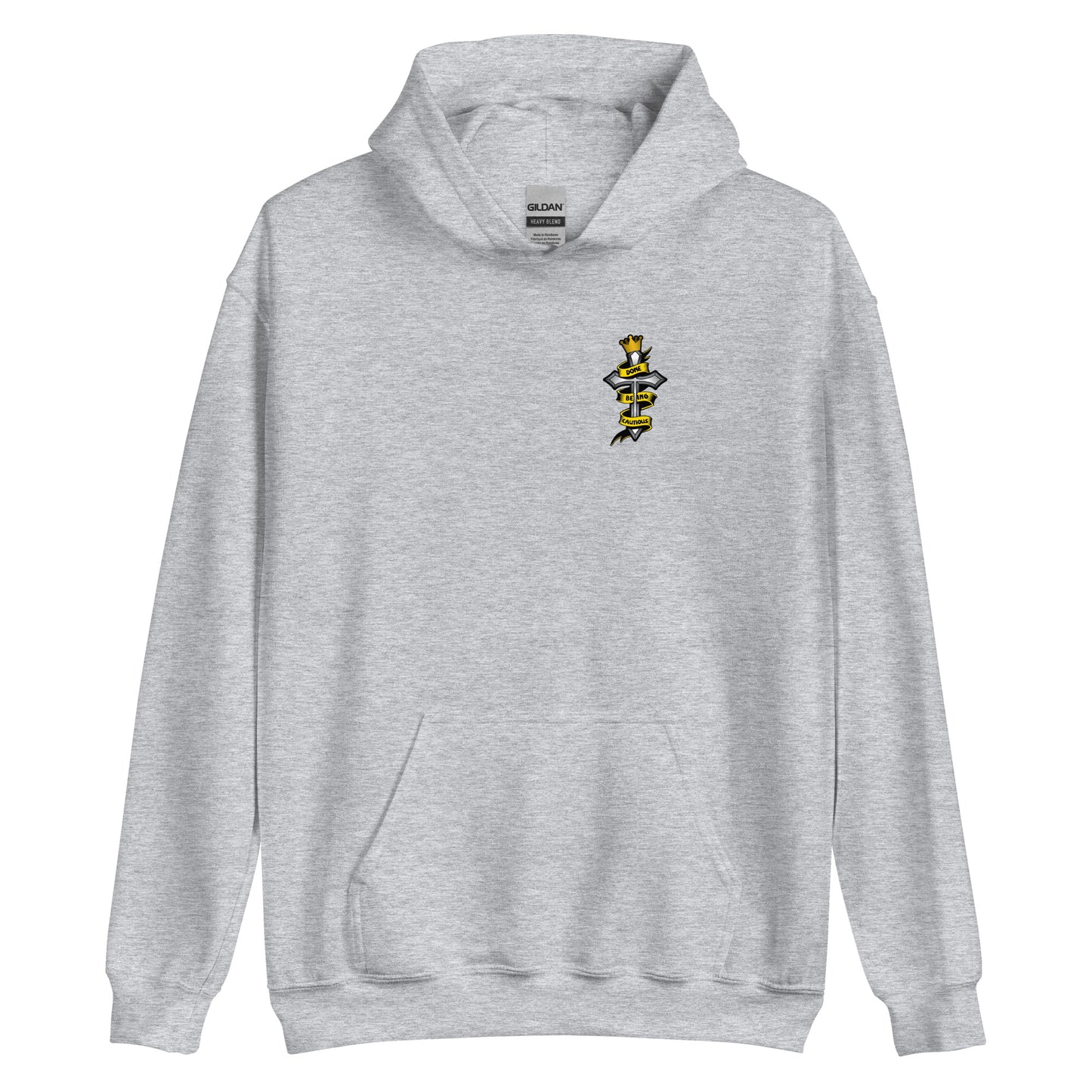 Done Being Cautious - Cross Hoodie (7 colors)