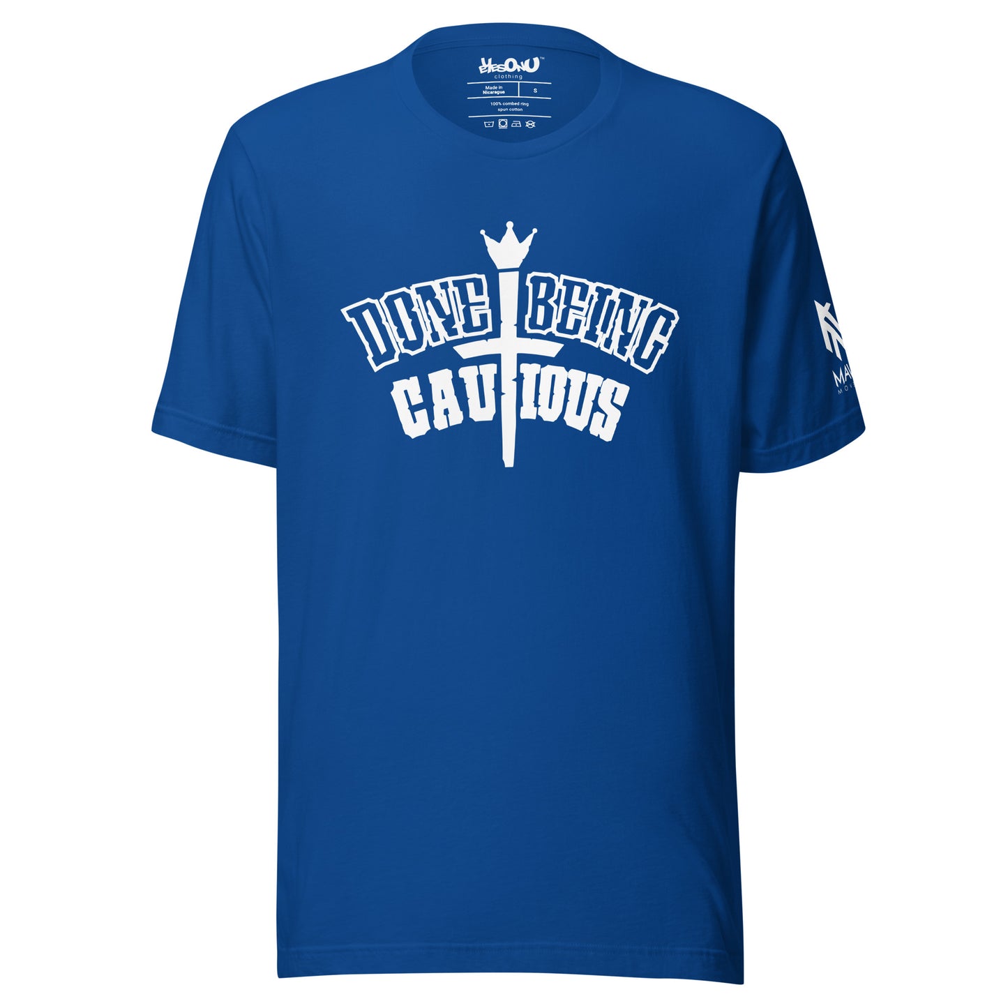 Done Being Cautious Signature Monotone T-shirt (9 colors)
