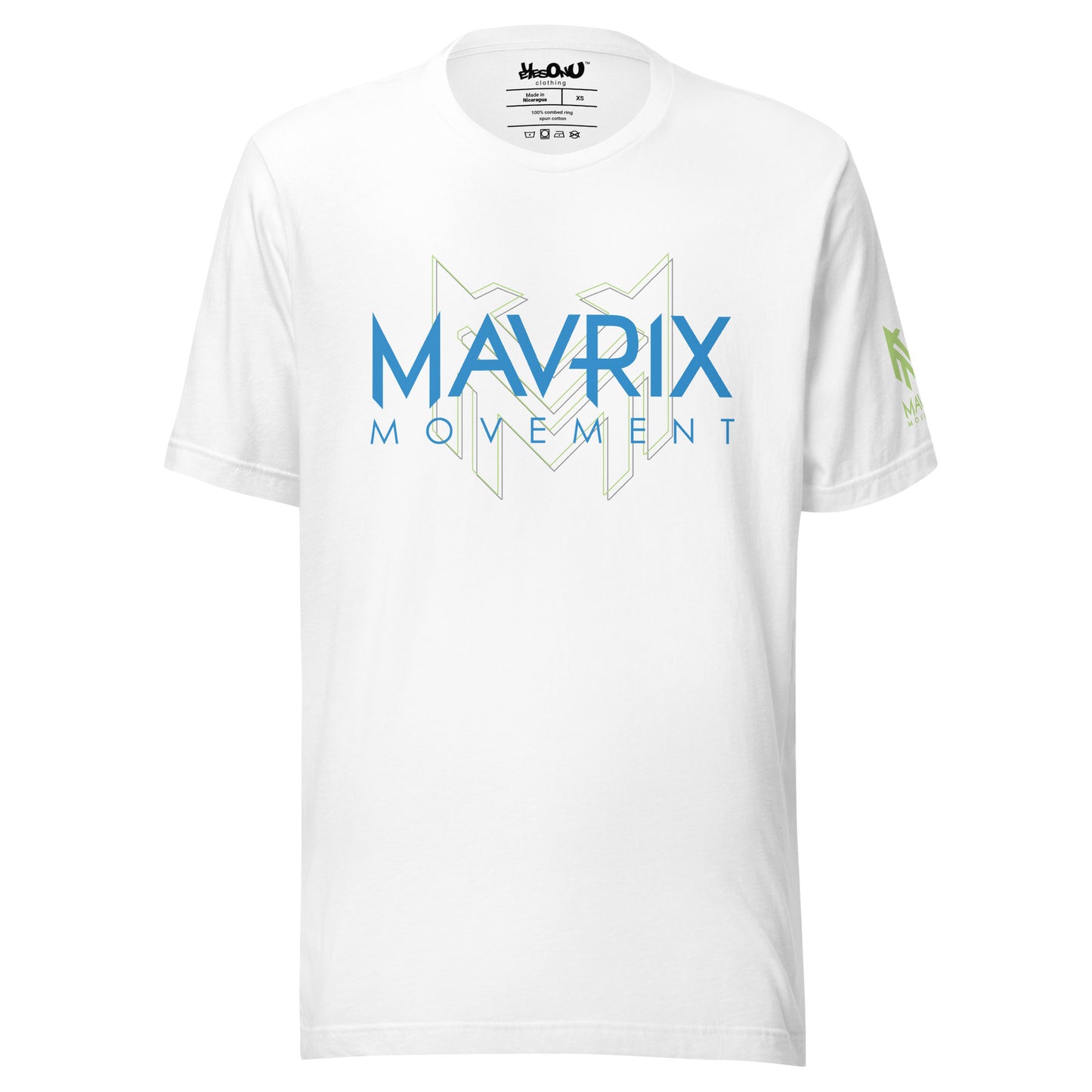 Mavrix Double Up Blue T-shirt (2 colors)