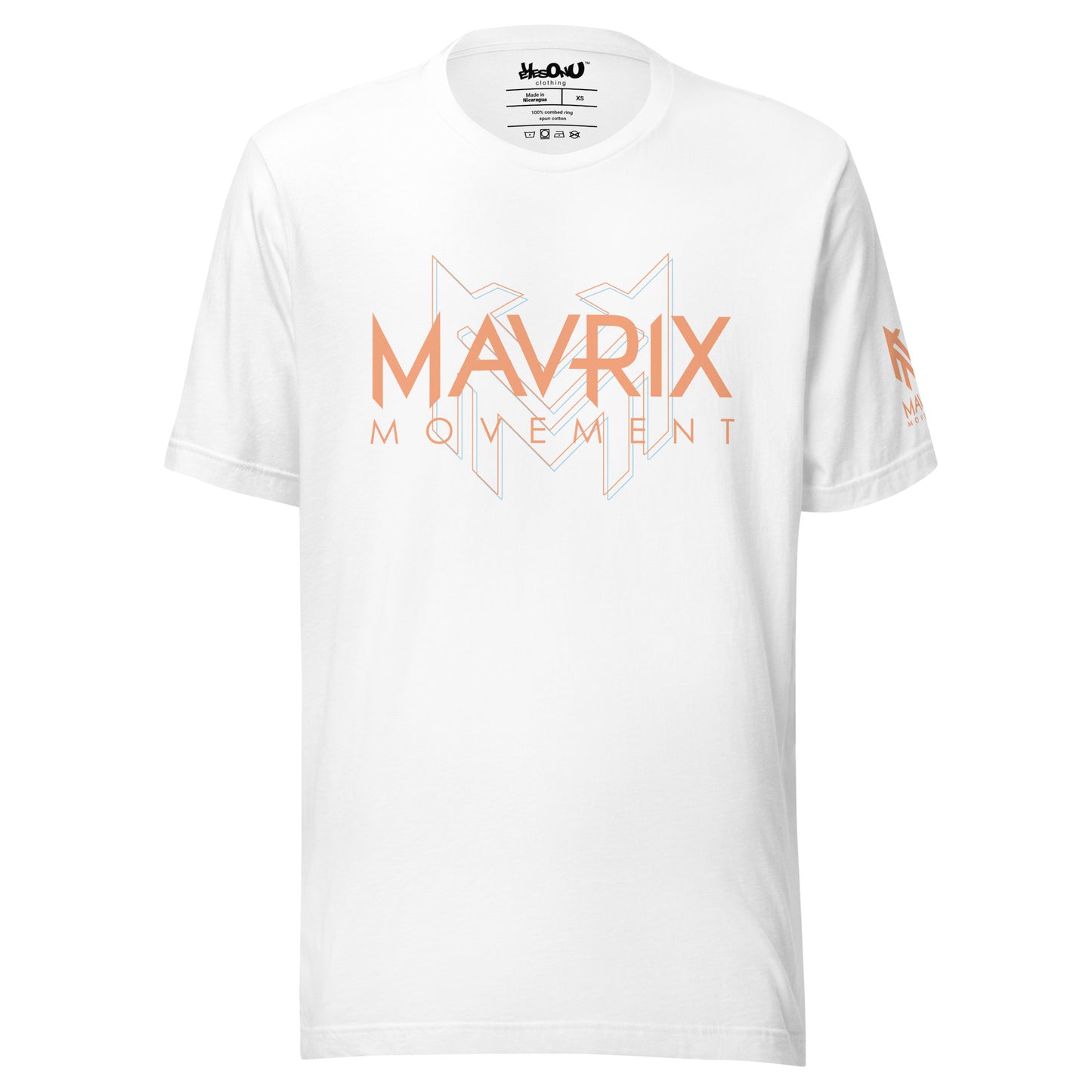 Mavrix Double Up Orange T-shirt (4 colors)
