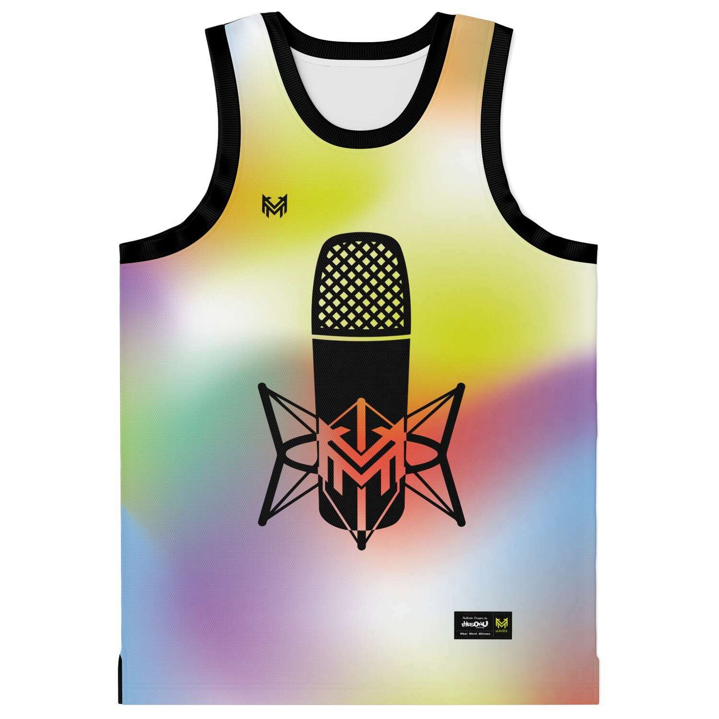 Mavrix Tie-dye Split - Basketball Jersey