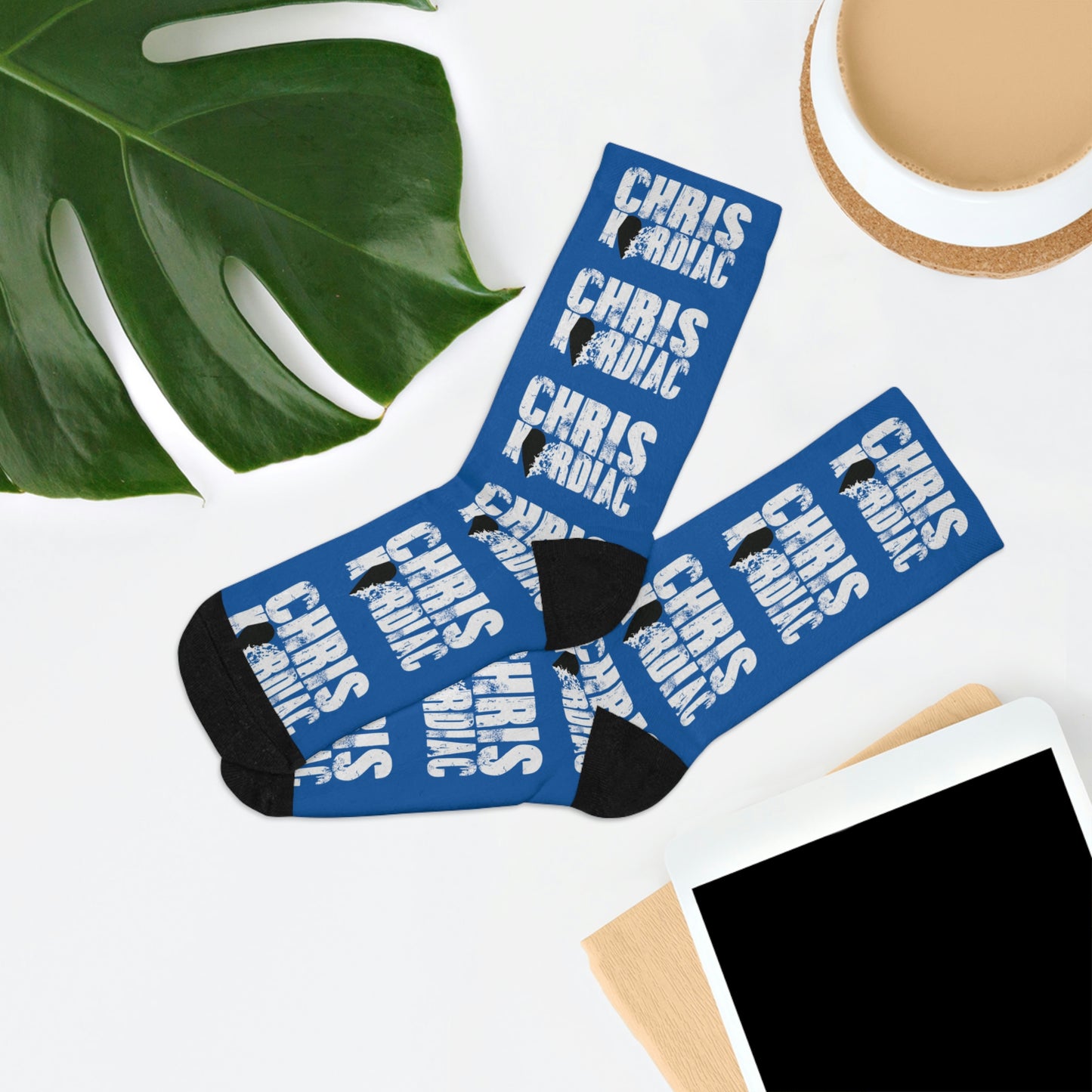 Chris Kardiac Blue Socks
