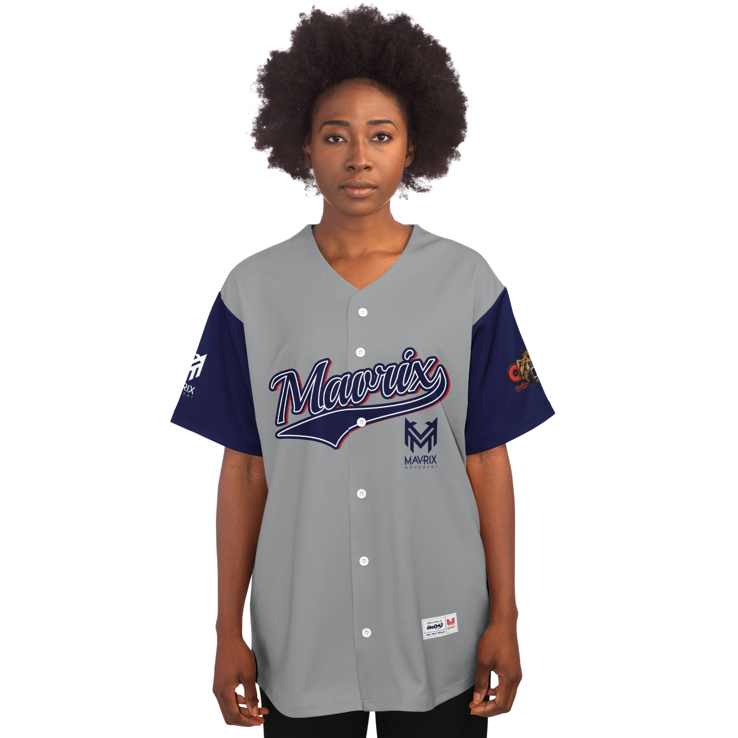 Mavrix Lac Grizzly Baseball Jersey