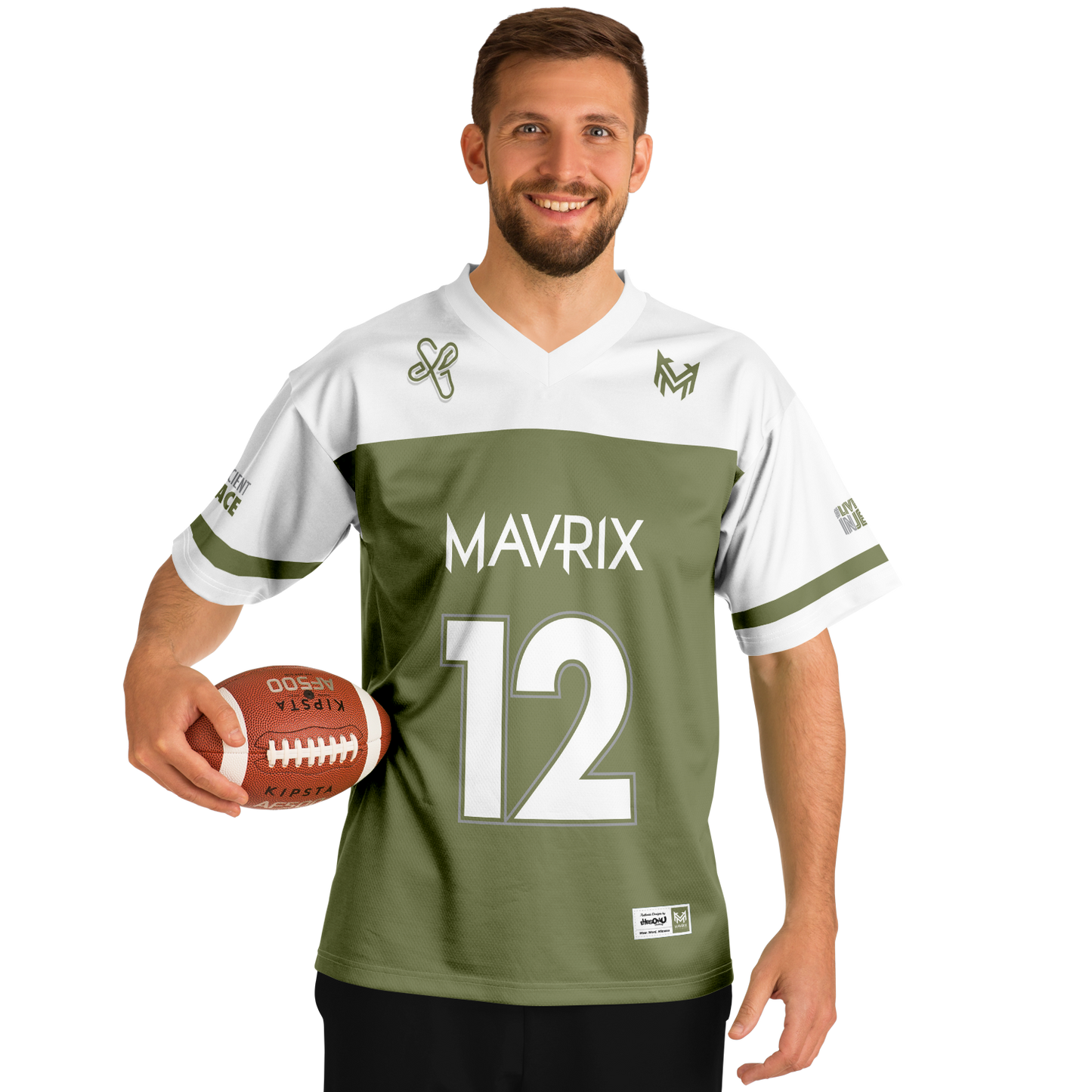Mavrix Sufficient Grace Football Jersey
