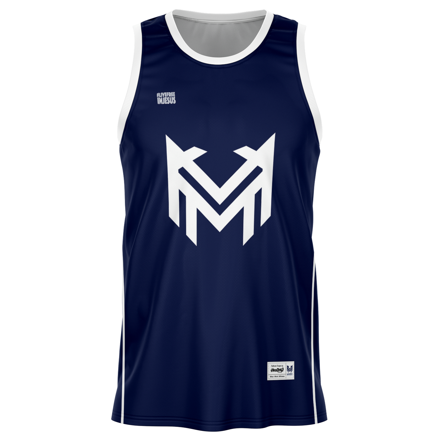 Mavrix Team Navy - Basketball Jersey
