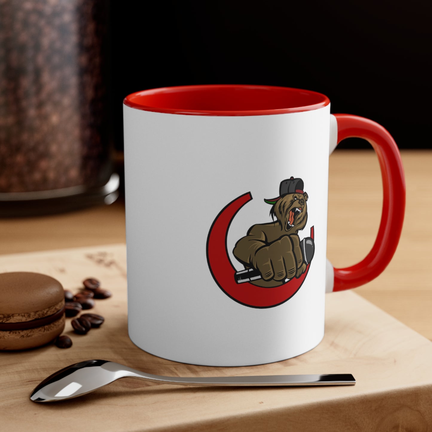 Lac Grizzly - Accent Coffee Mug, 11oz