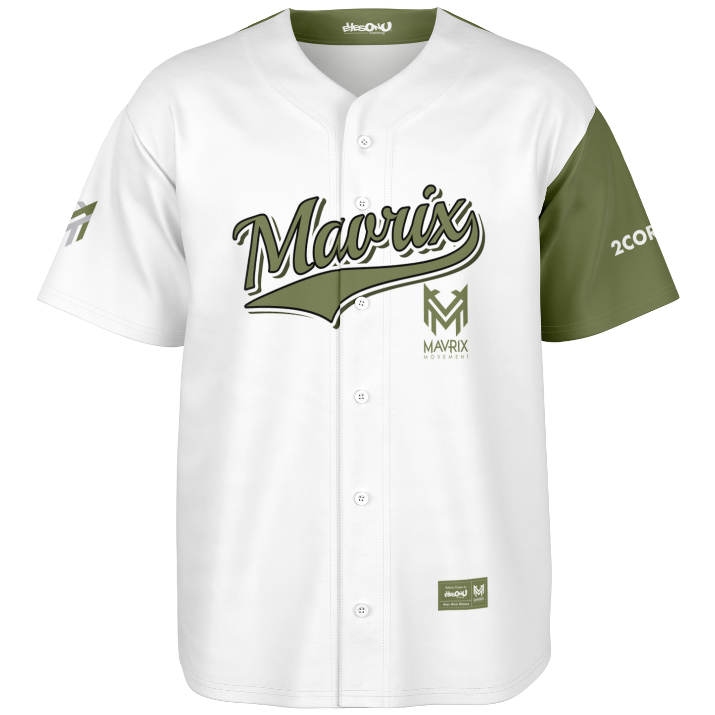Mavrix Sufficient Grace Baseball Jersey