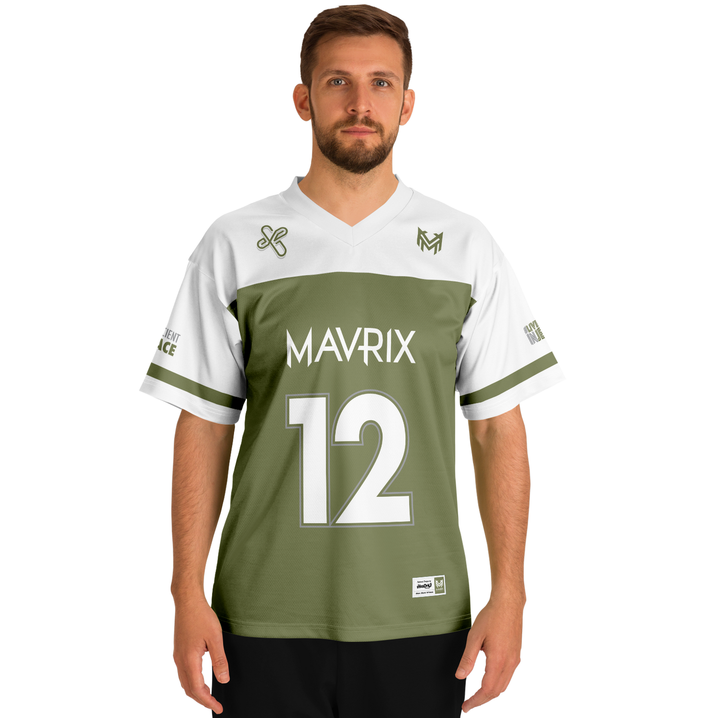 Mavrix Sufficient Grace Football Jersey