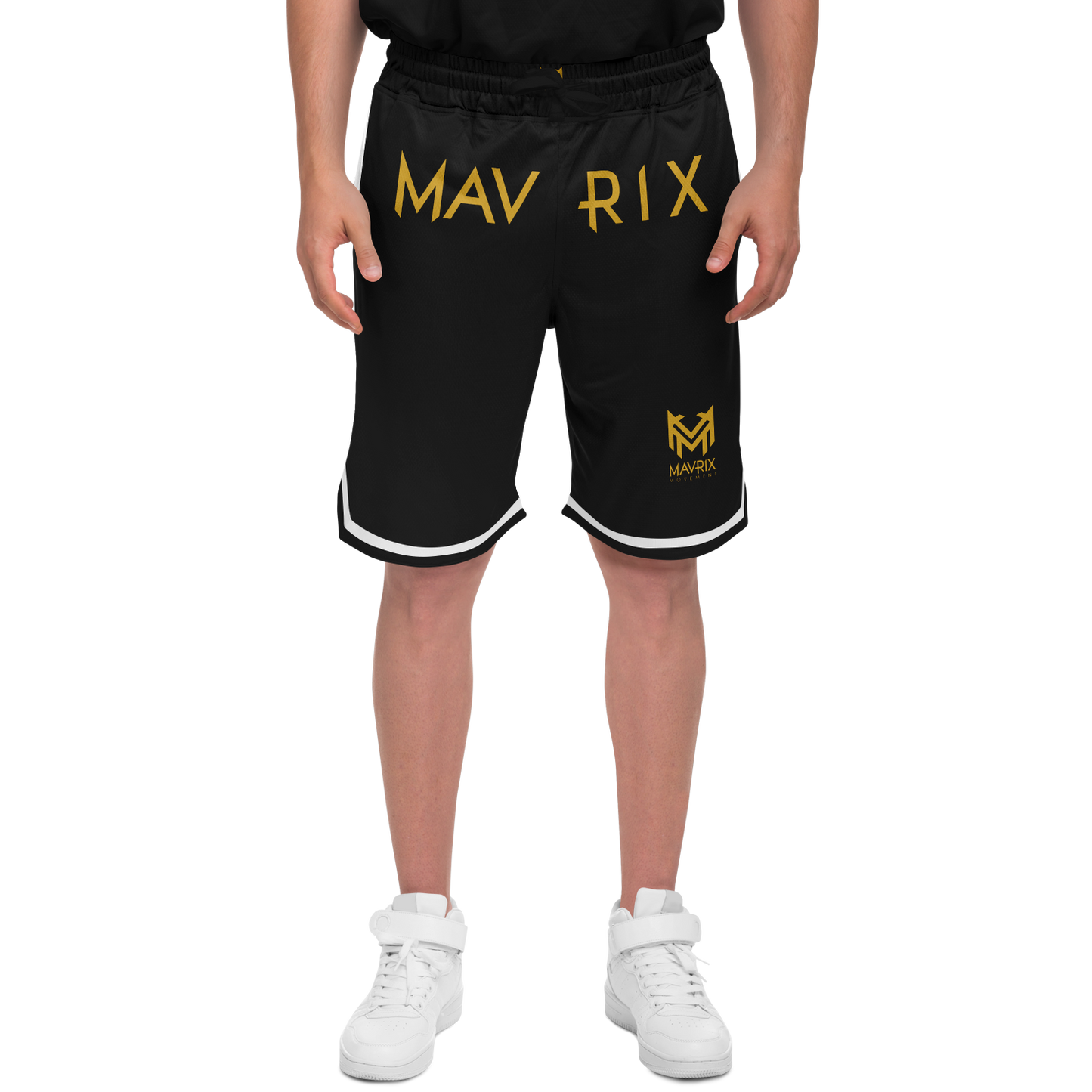 Mavrix Team BlkGold - Basketball Shorts