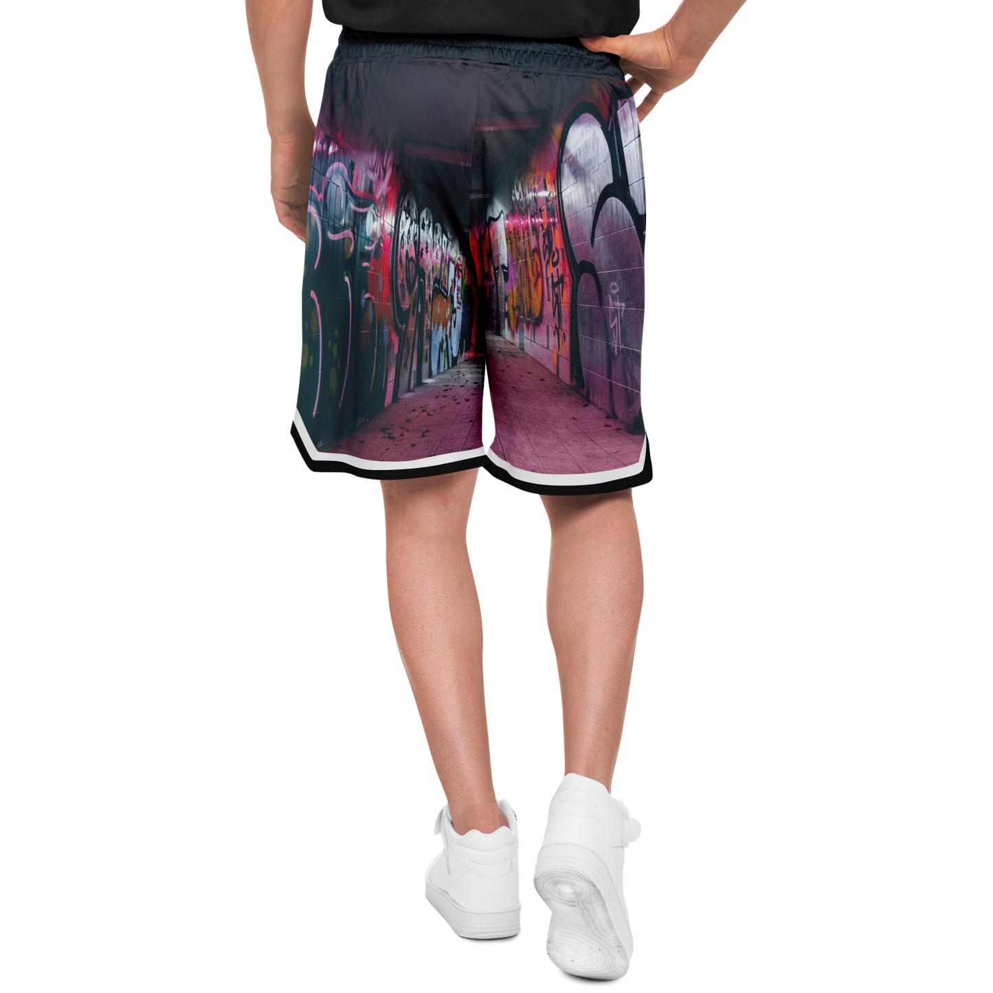 Mavrix Graffiti - Basketball Shorts