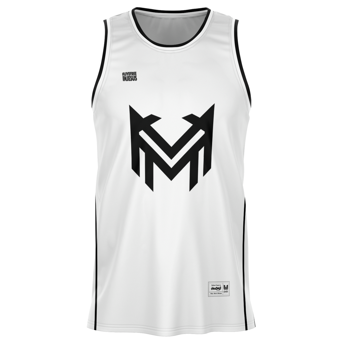 Mavrix Team White - Basketball Jersey