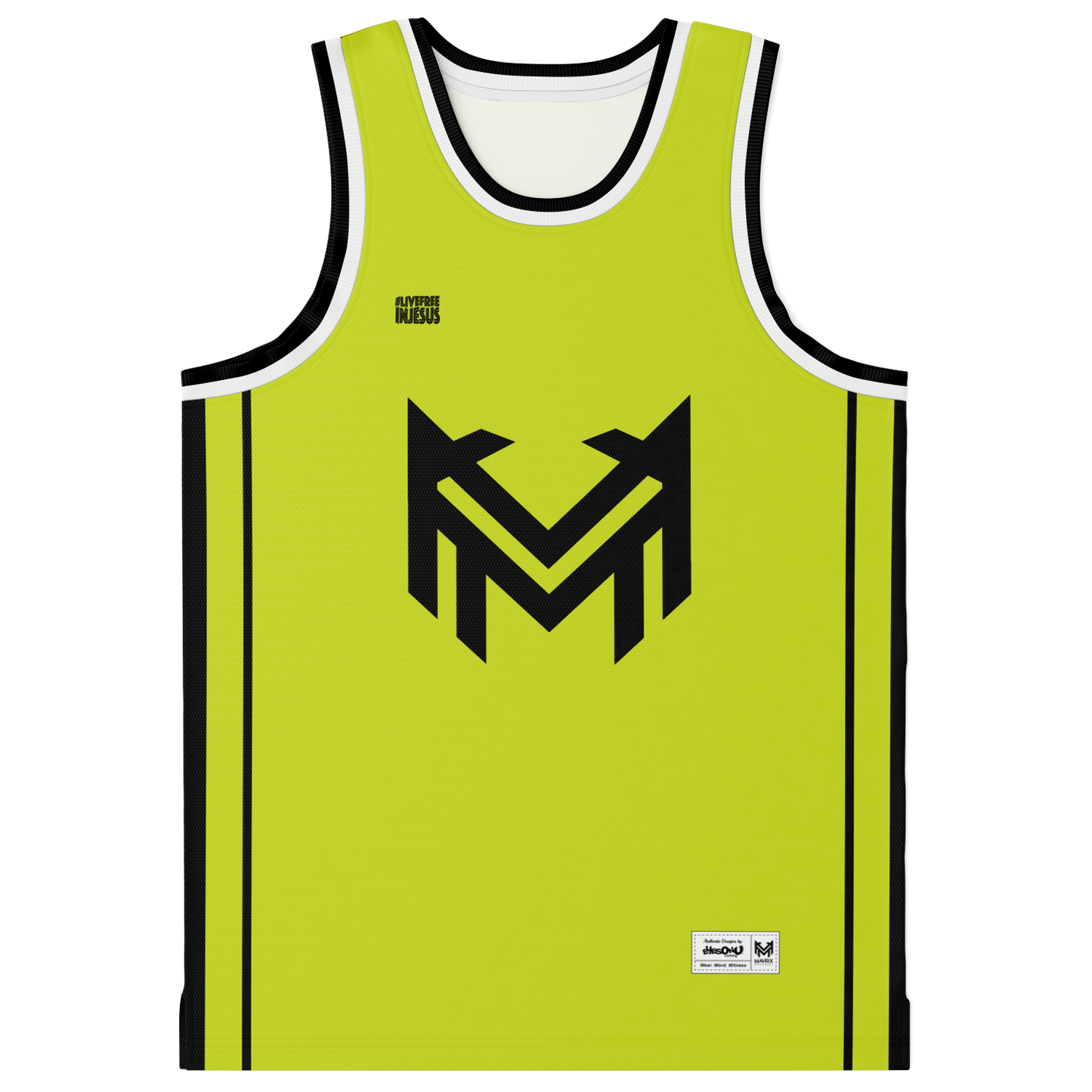 Mavrix Team Volt - Basketball Jersey