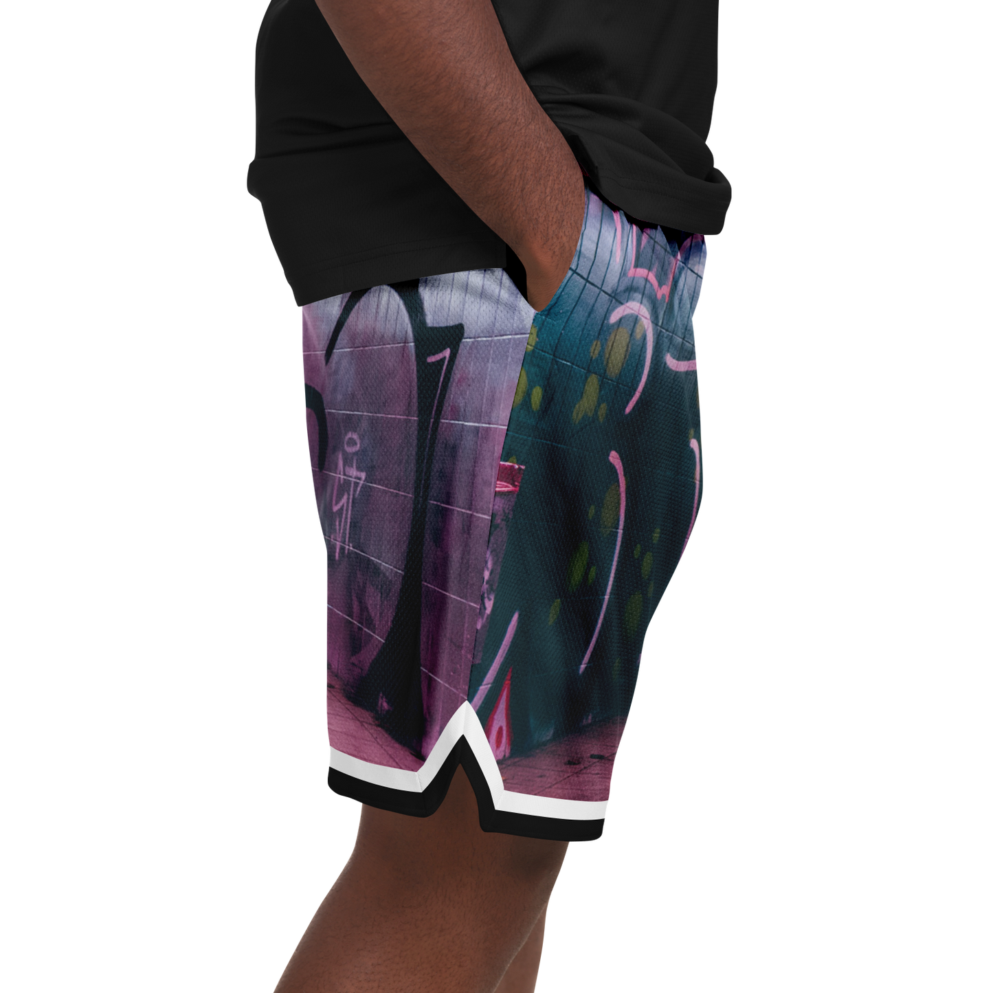 Mavrix Graffiti - Basketball Shorts