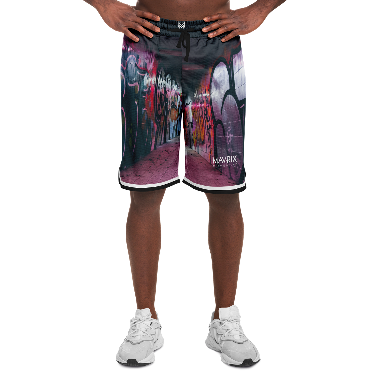 Mavrix Graffiti - Basketball Shorts