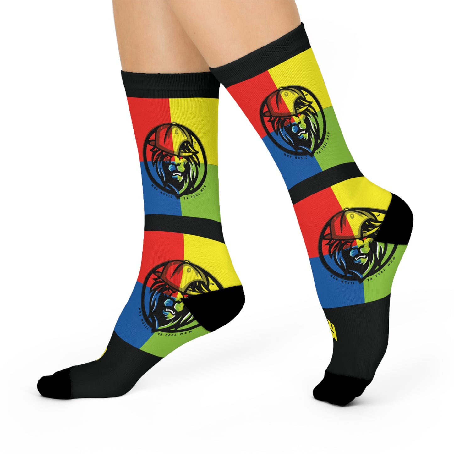 MOV Ya Feel Meh DTG Crew Socks
