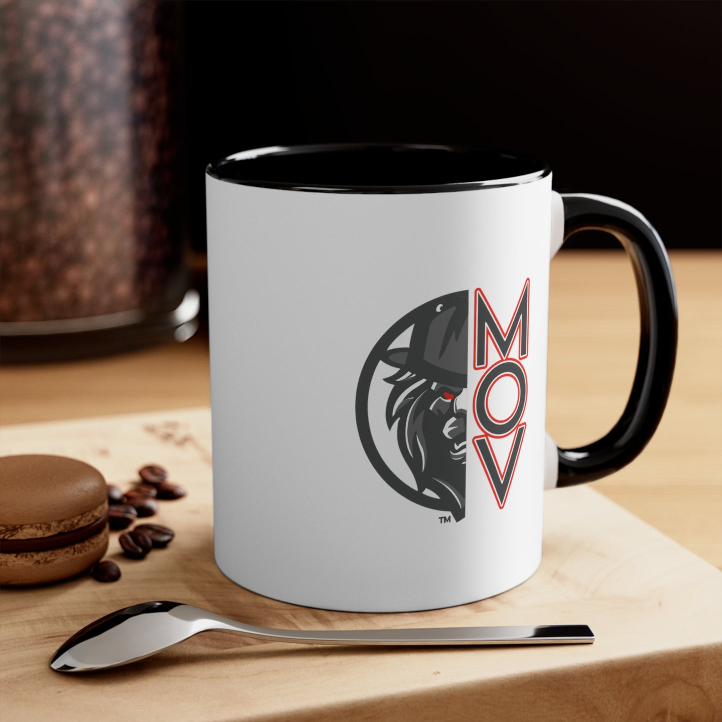 MOV Split - Accent Coffee Mug, 11oz
