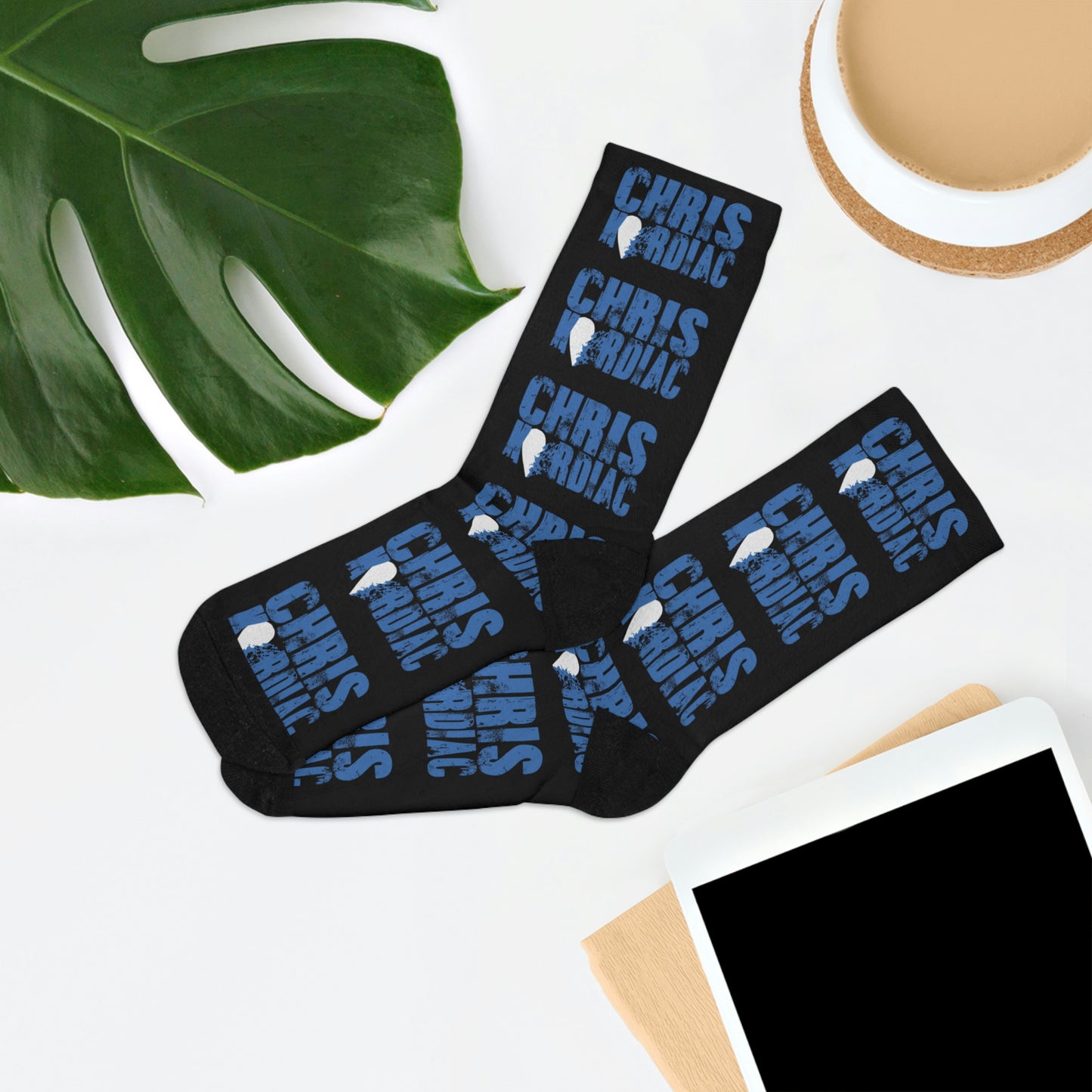 Chris Kardiac Black Socks