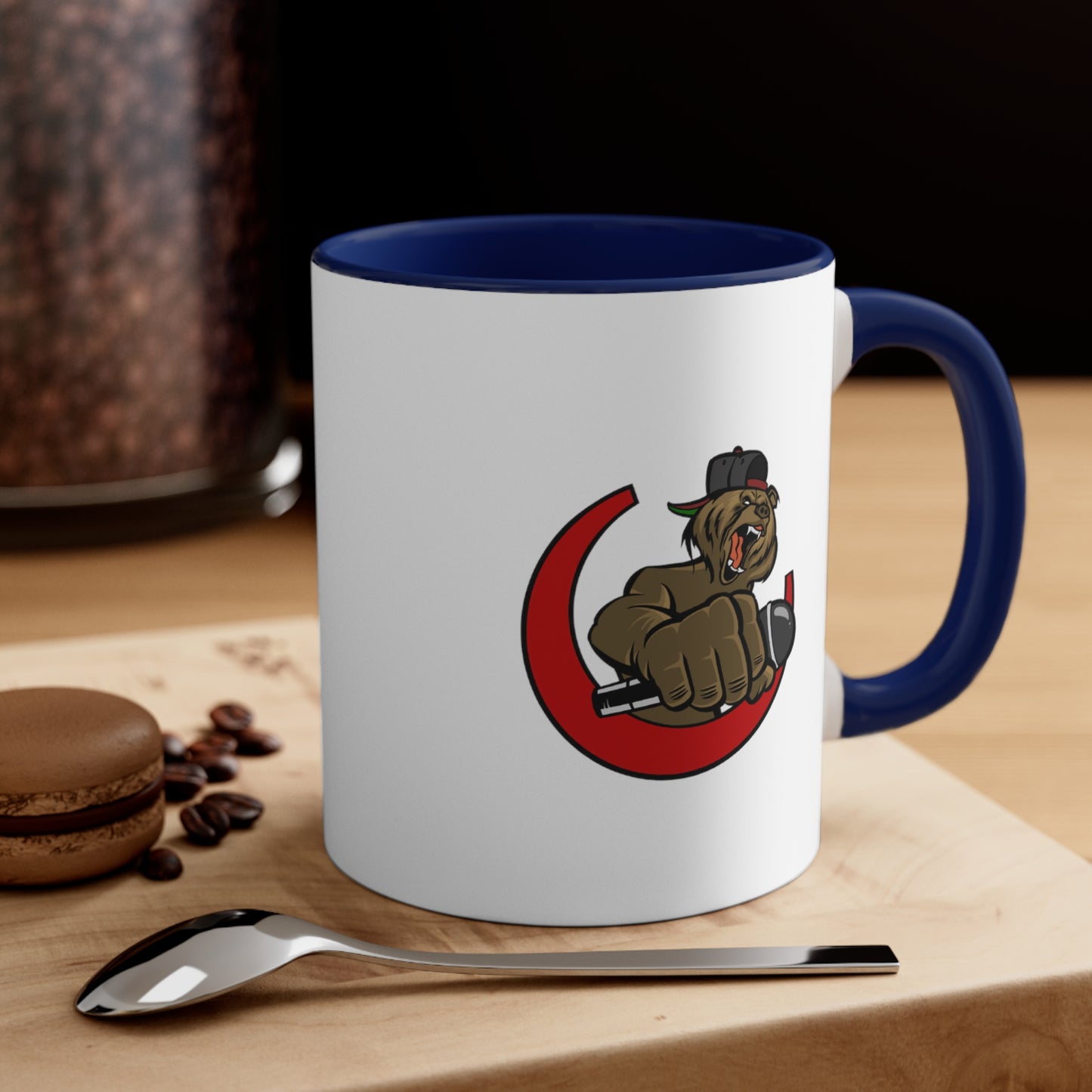 Lac Grizzly - Accent Coffee Mug, 11oz
