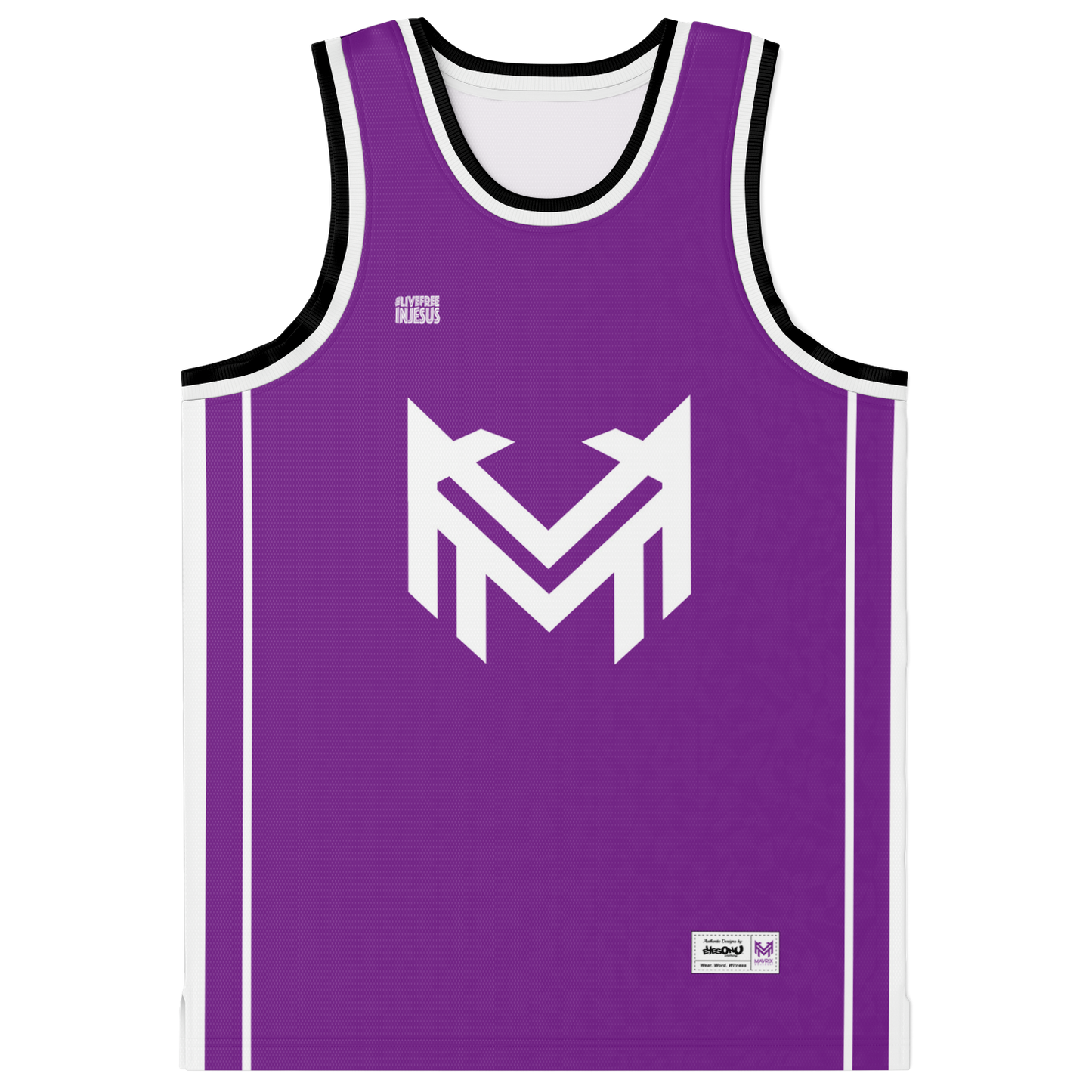 Mavrix Team Purple - Basketball Jersey