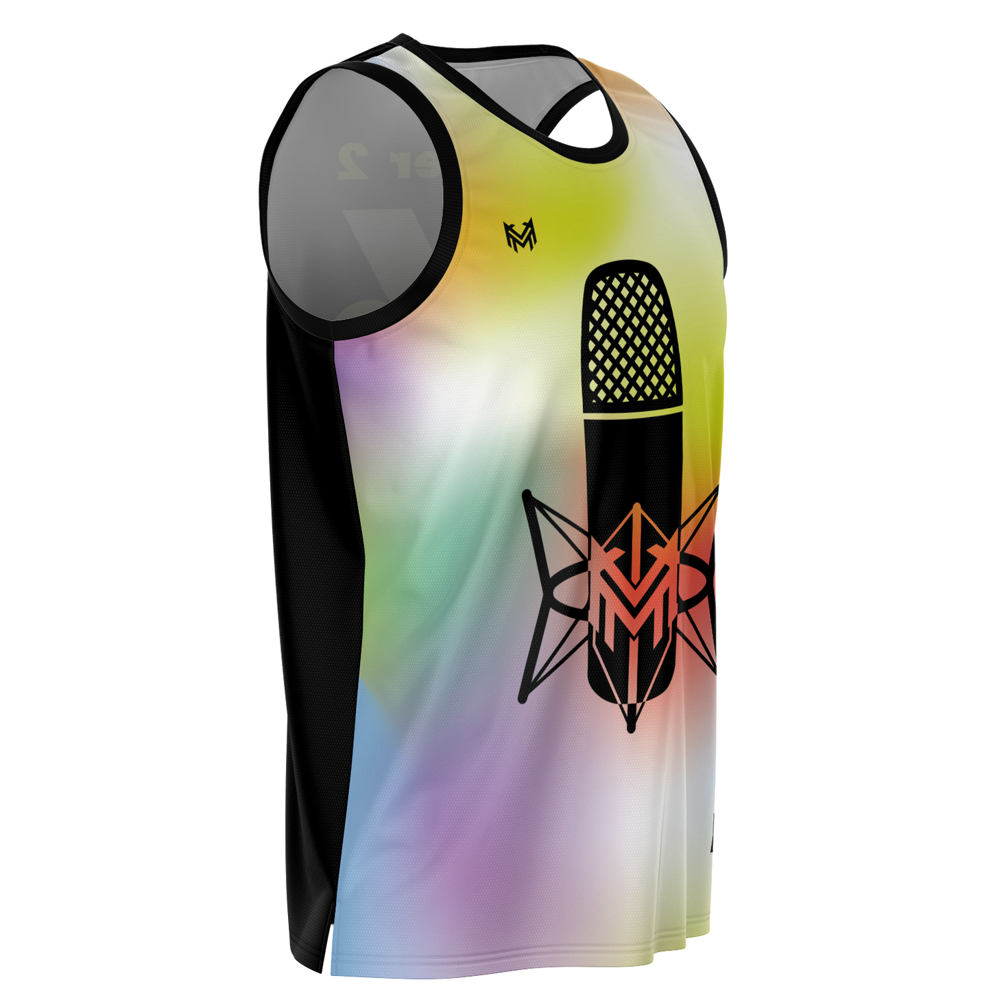 Mavrix Tie-dye Split - Basketball Jersey