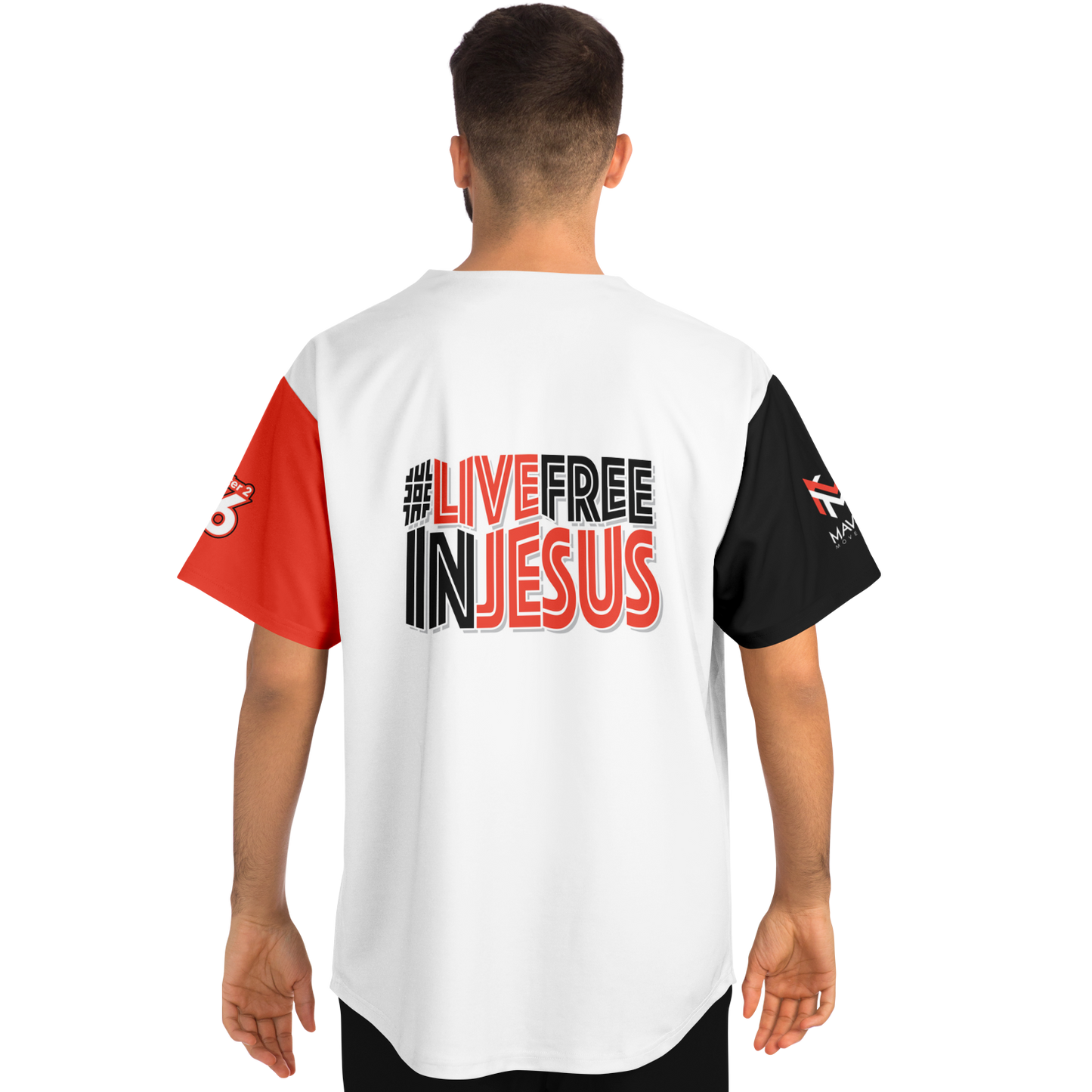 Mavrix Bright Crimson Baseball Jersey