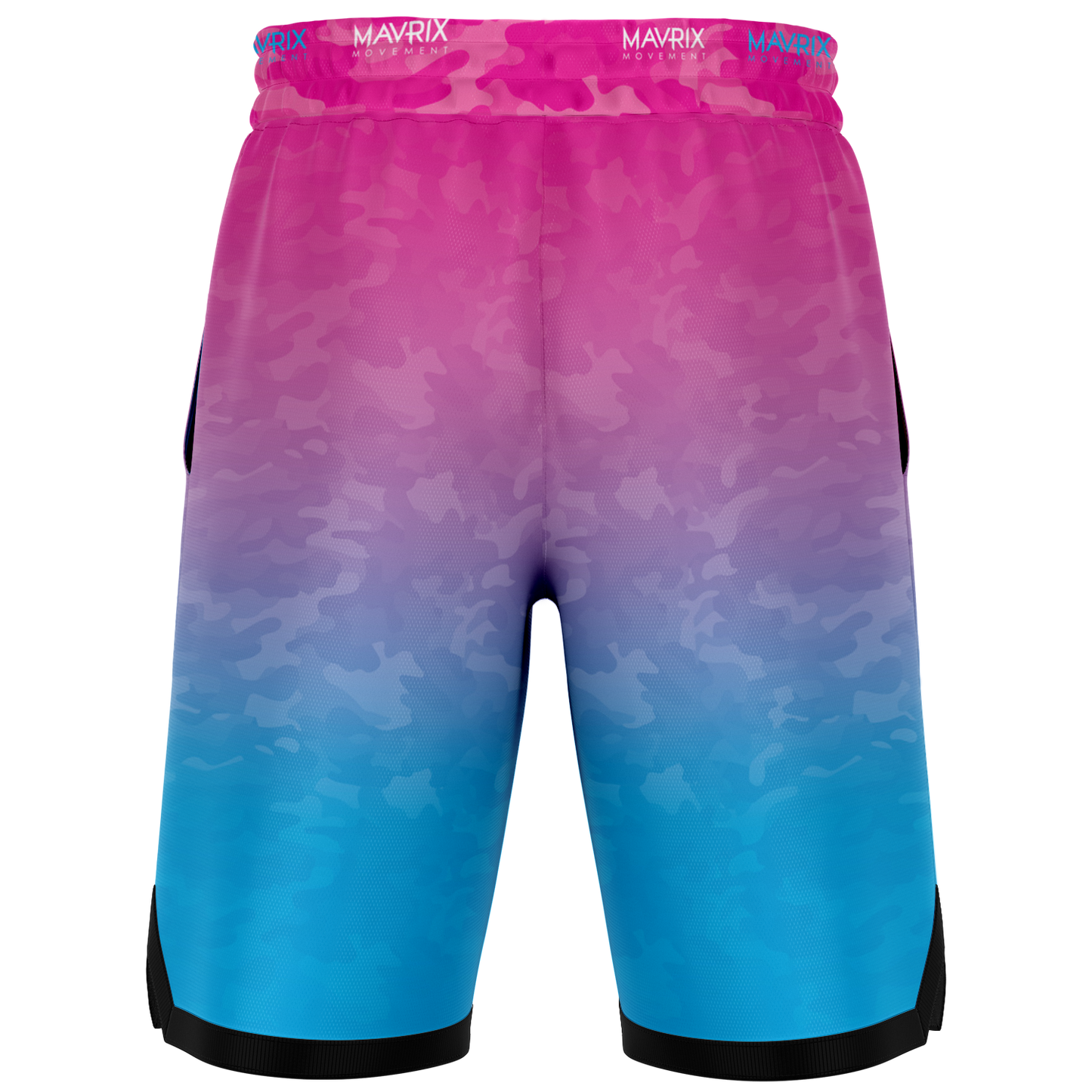 Mavrix Gradient Camo - Basketball Shorts
