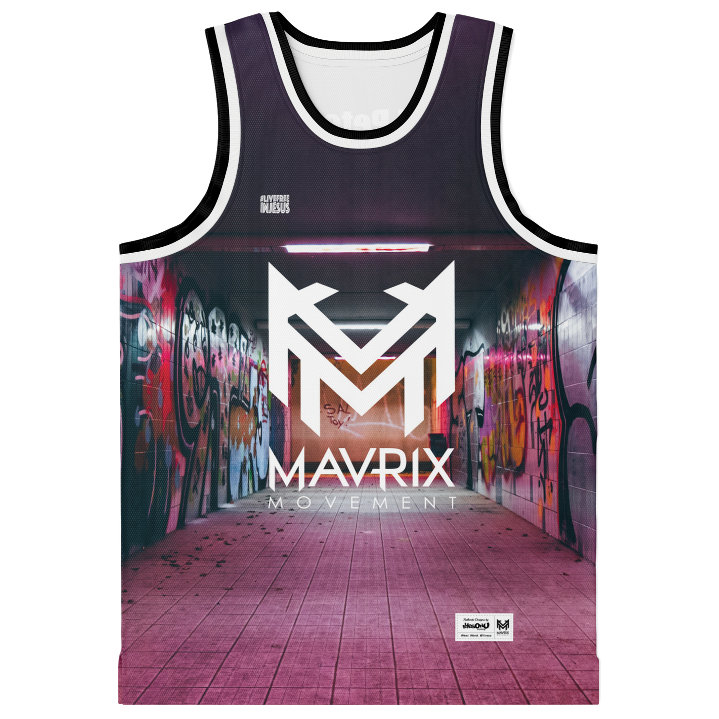 Mavrix Graffiti - Basketball Jersey